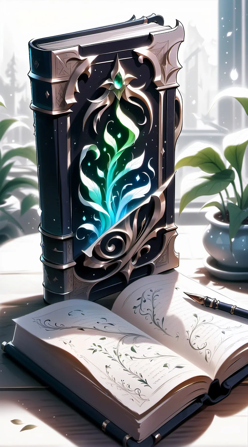 ai character: reincarnation  background