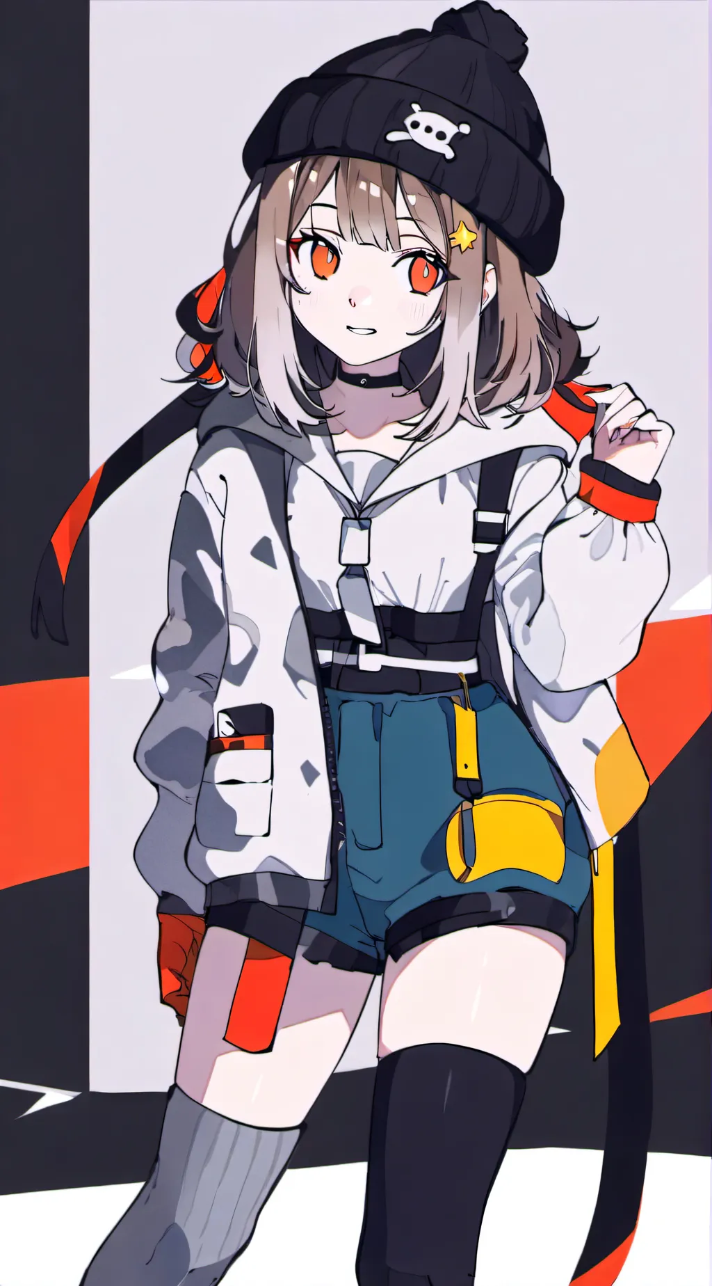 ai character: mha×shigaraki background