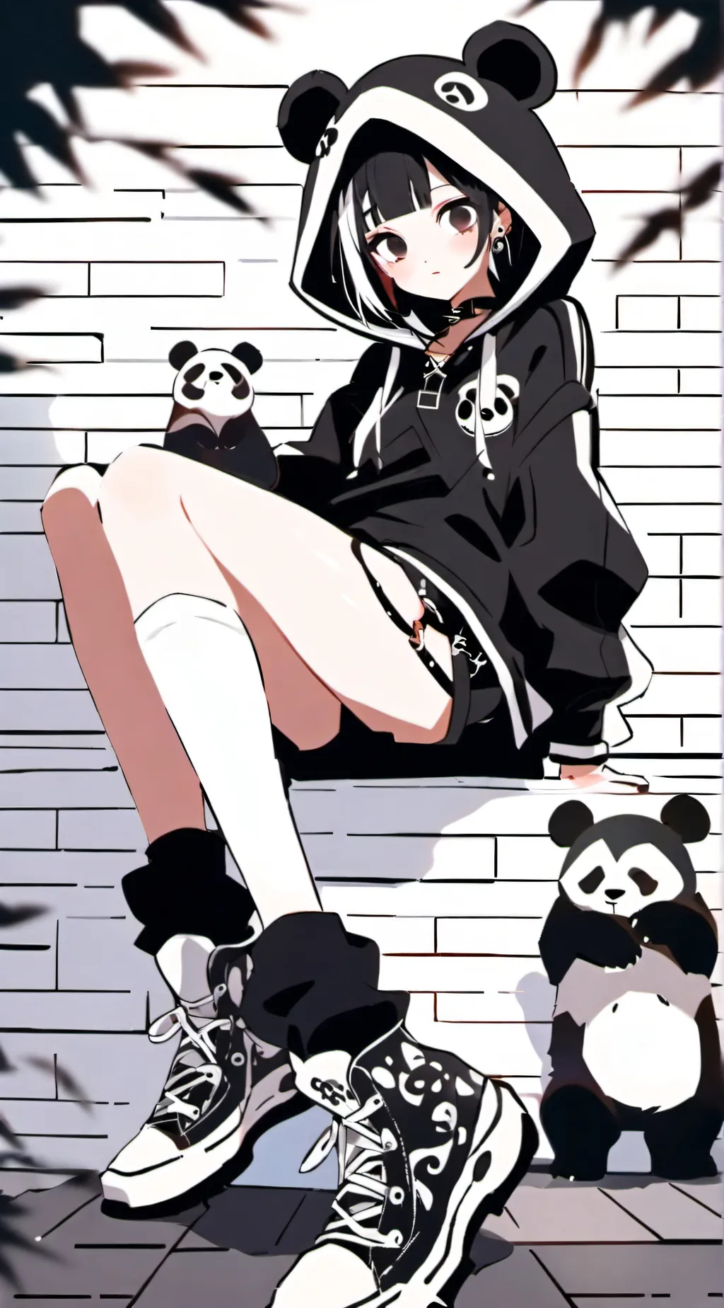 ai character: high shcool  background