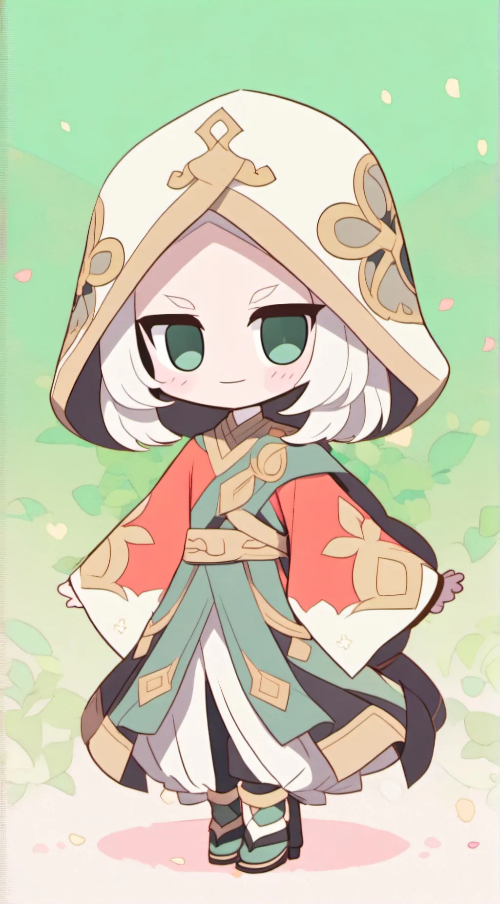 ai character: DW AU background