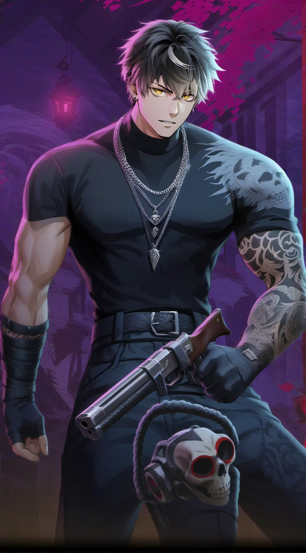 ai character: Ethan background