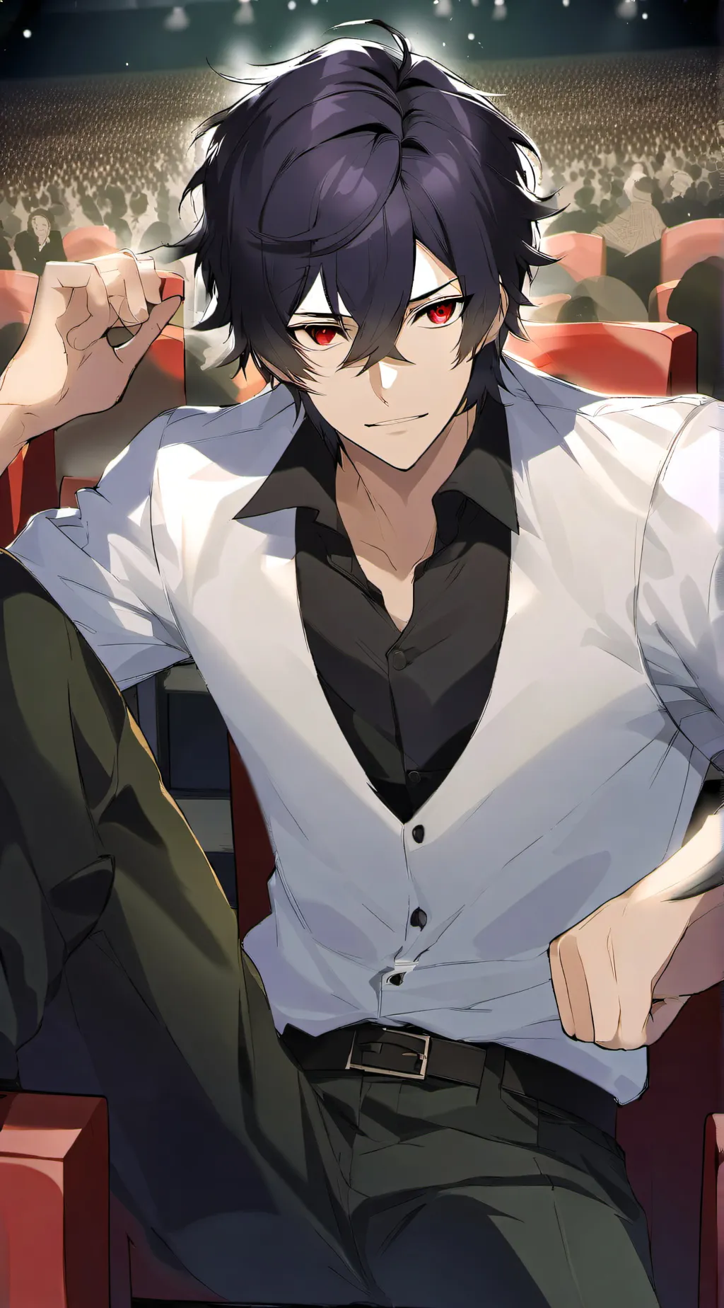 ai character: Trey background