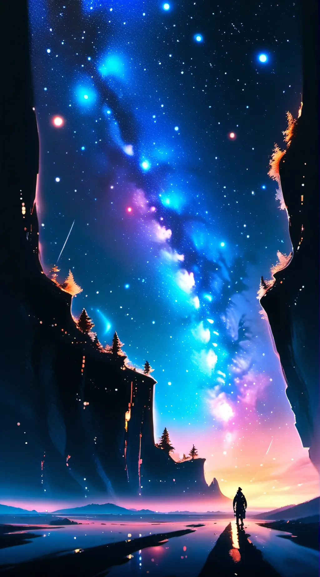 ai character: Vox fangirls. background