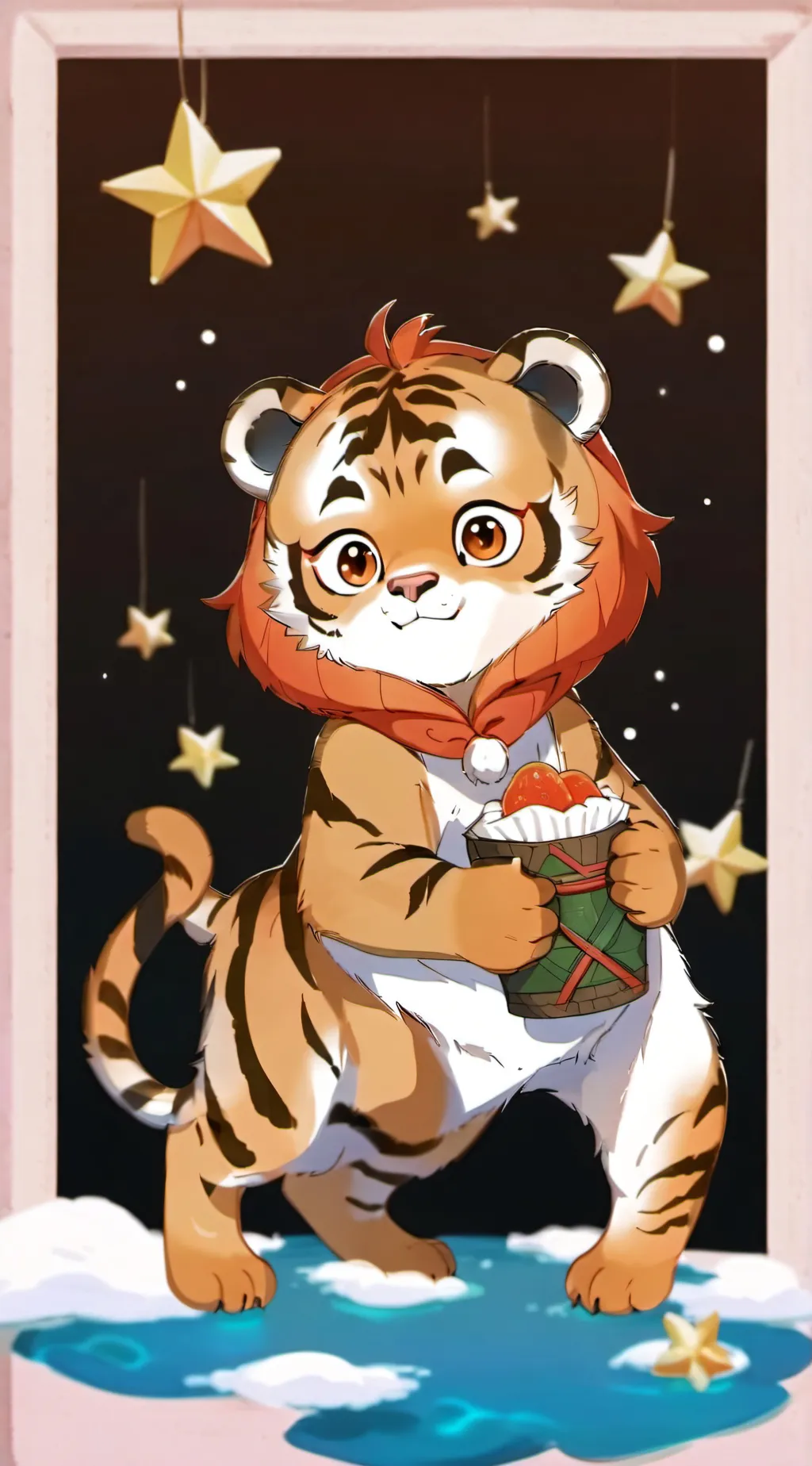 ai character: lily tiger background
