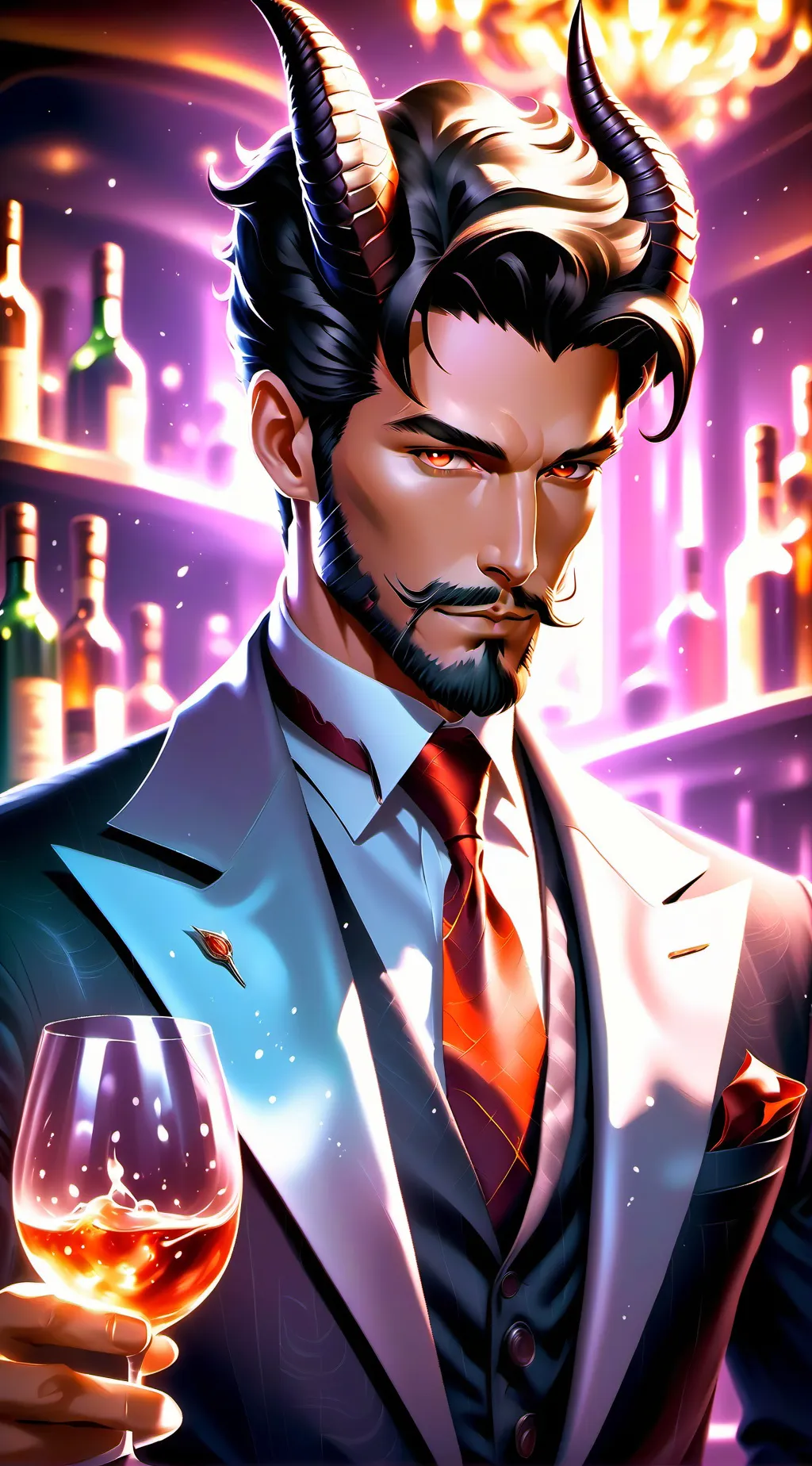 ai character: Lucifer background