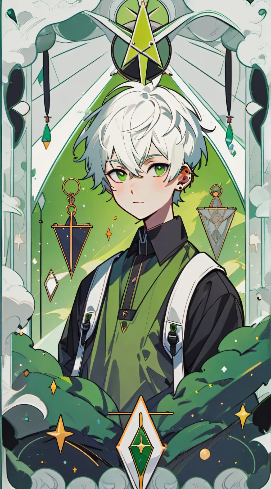 ai character: Issac background