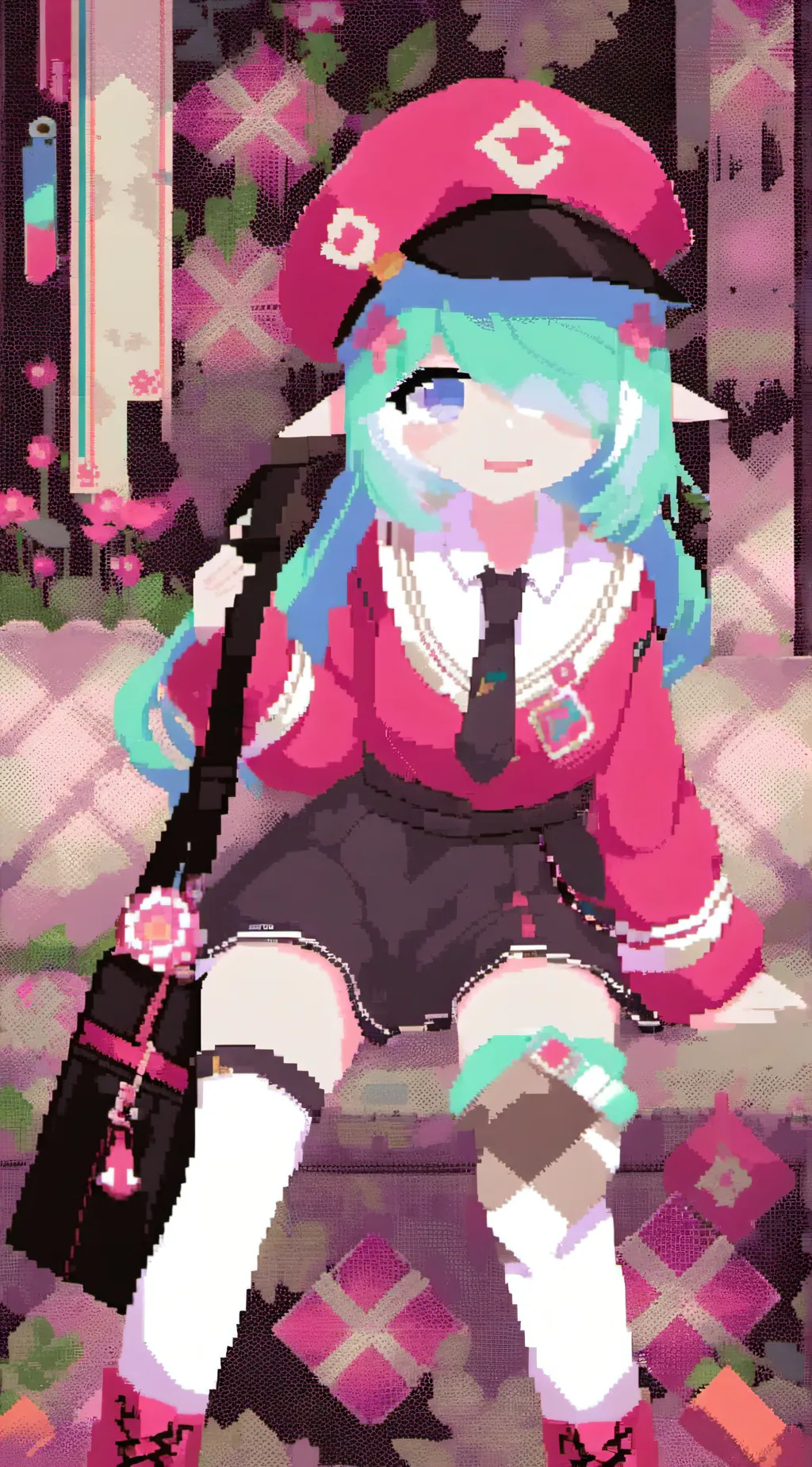 ai character: luna background