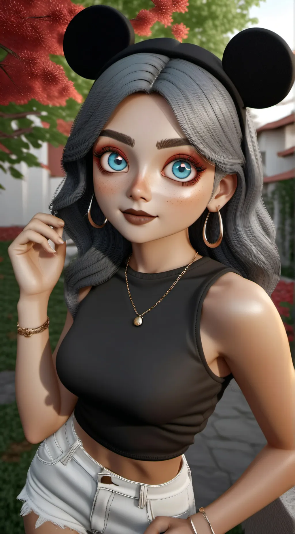 ai character: jazzy background