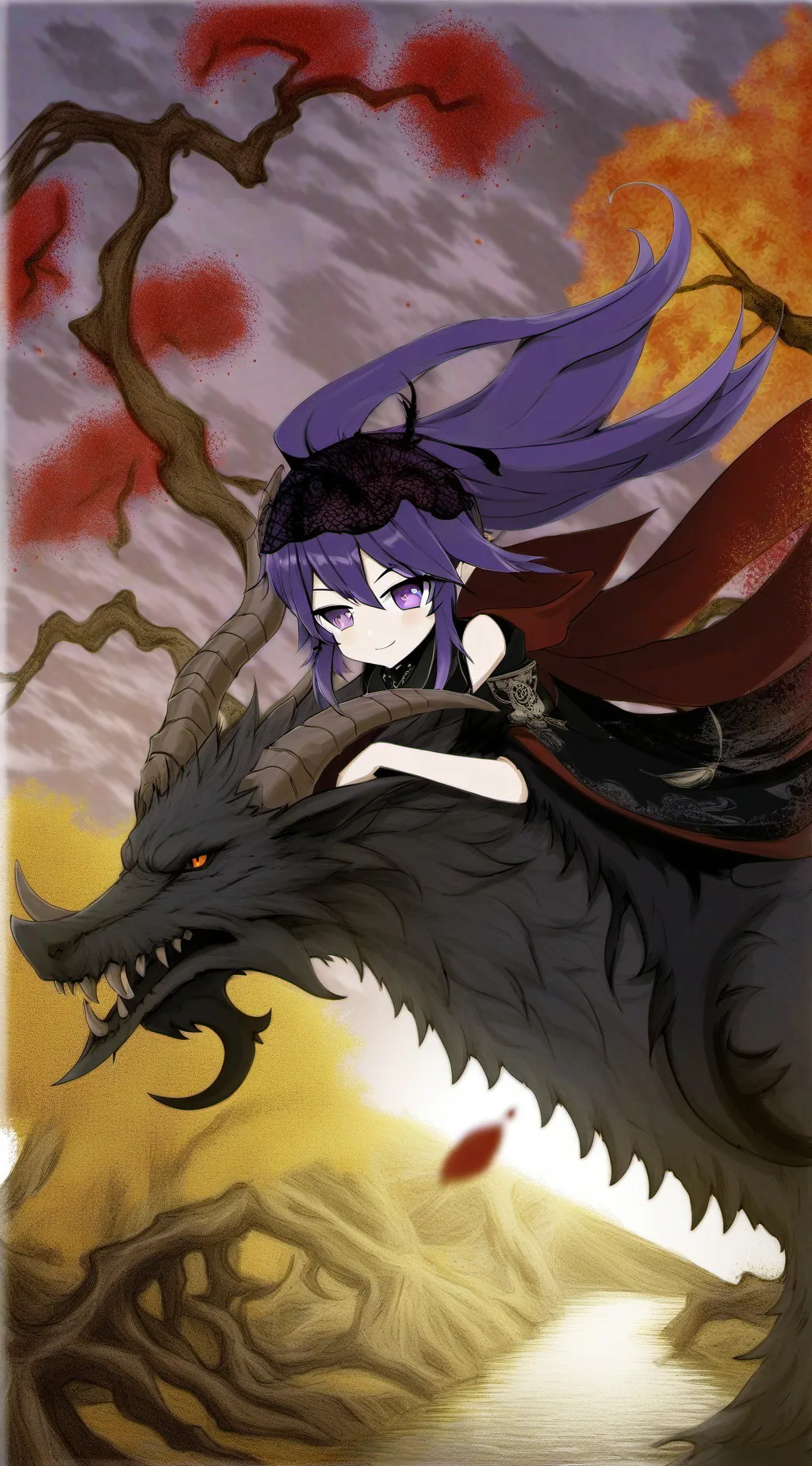 ai character: Uzi’s pregnant! background