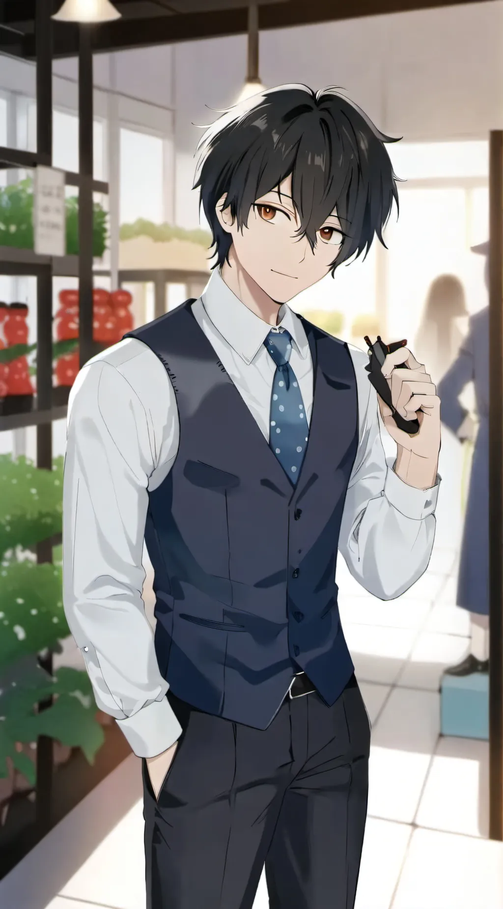 ai character: Shota Aizawa  background