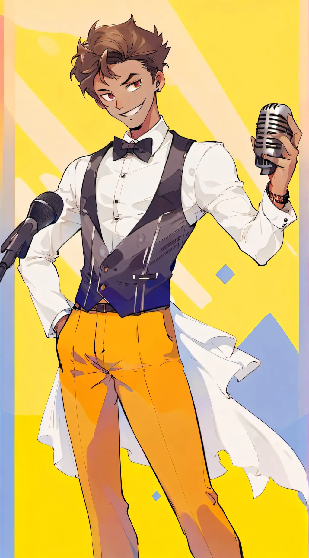 ai character: ~Cuddling Alastor~ background