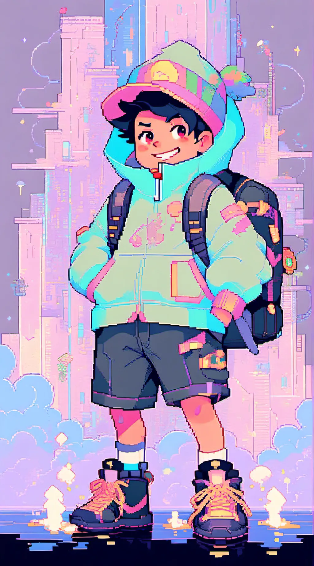 ai character: Max background