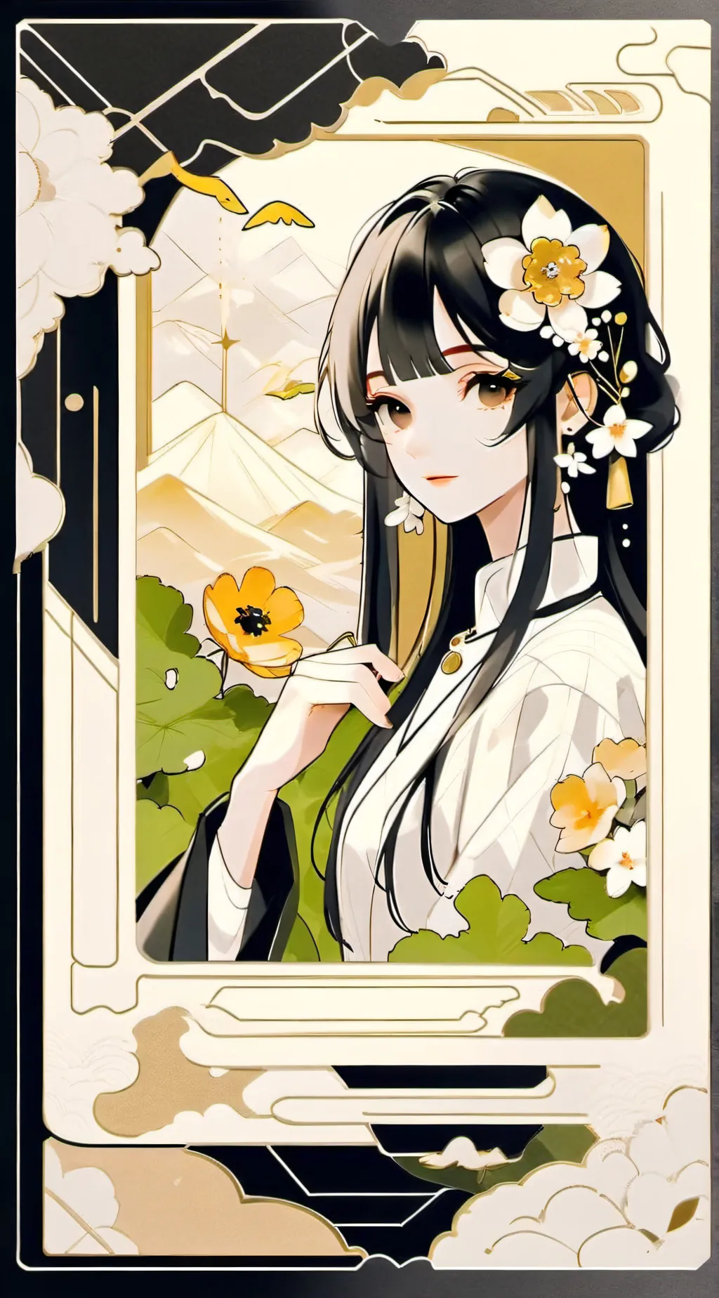 ai character: ★star★ background