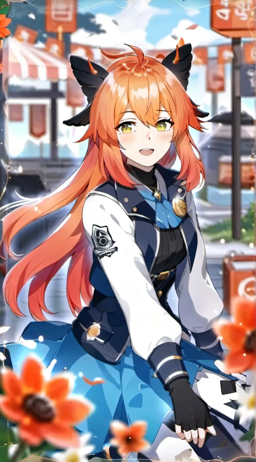 ai character: Fanny background