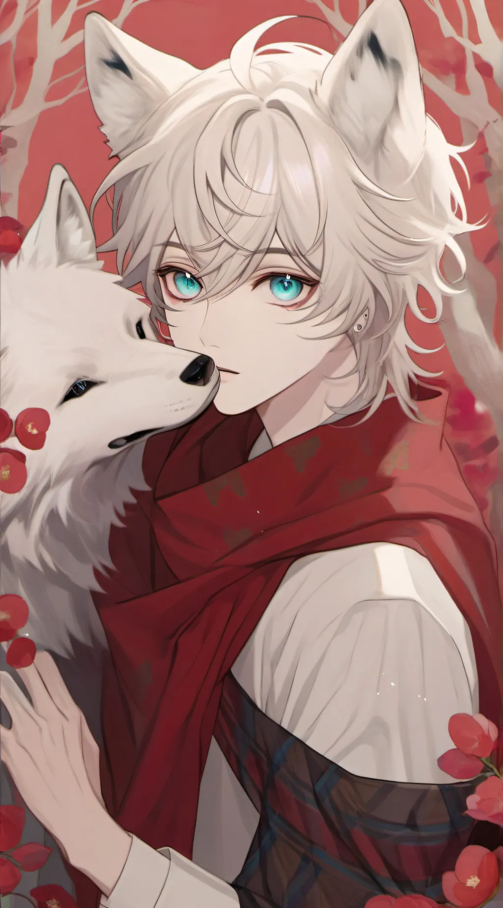 ai character: lab background