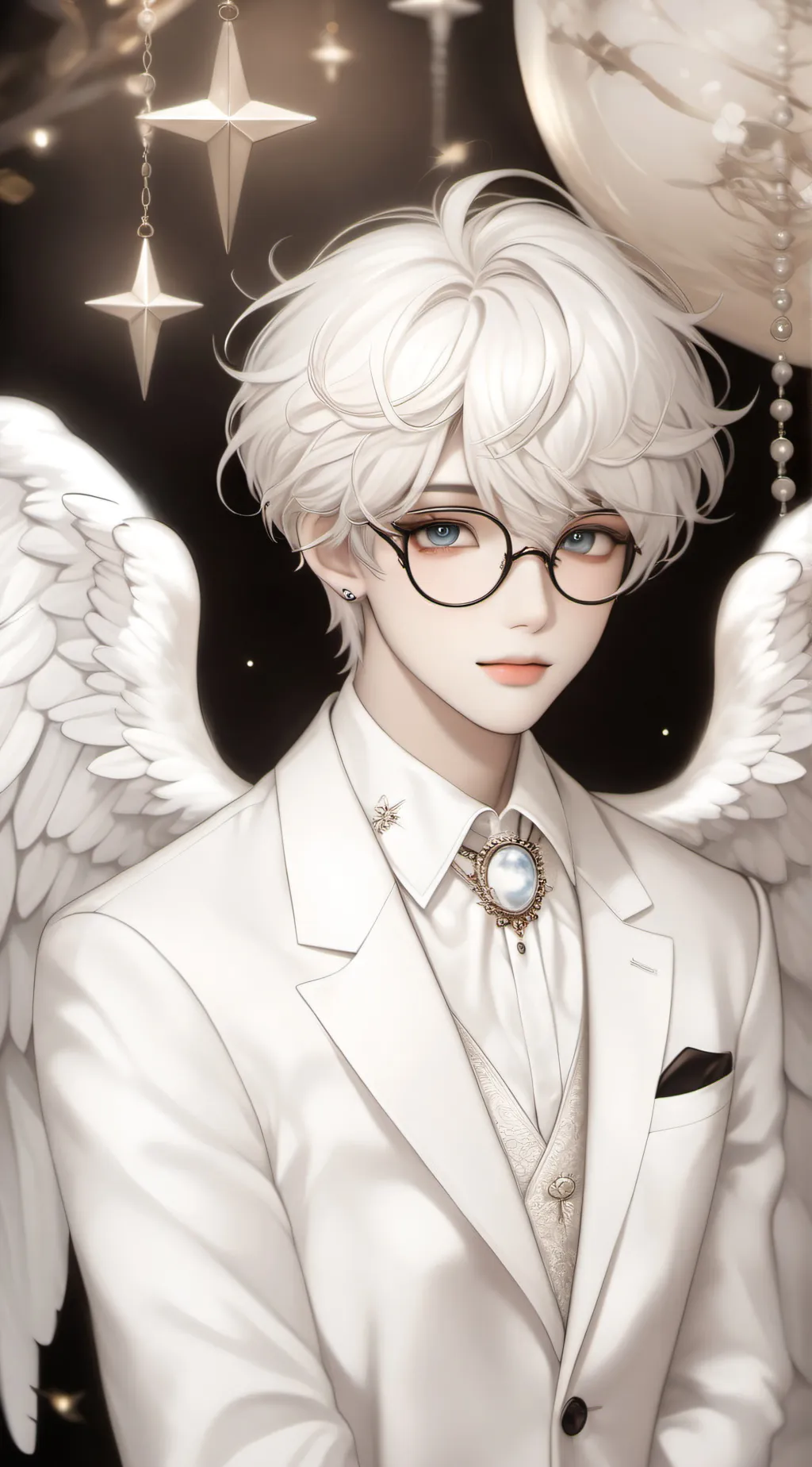 ai character: Peter  background