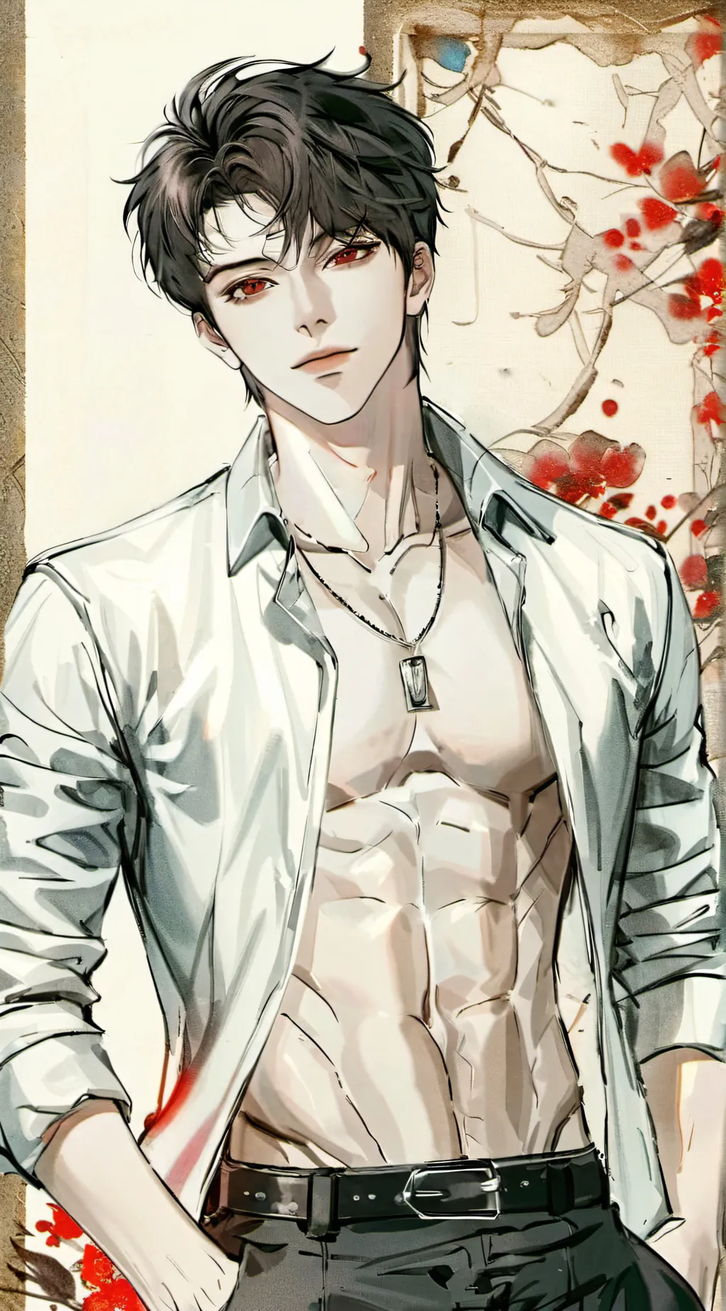 ai character: Aaron background