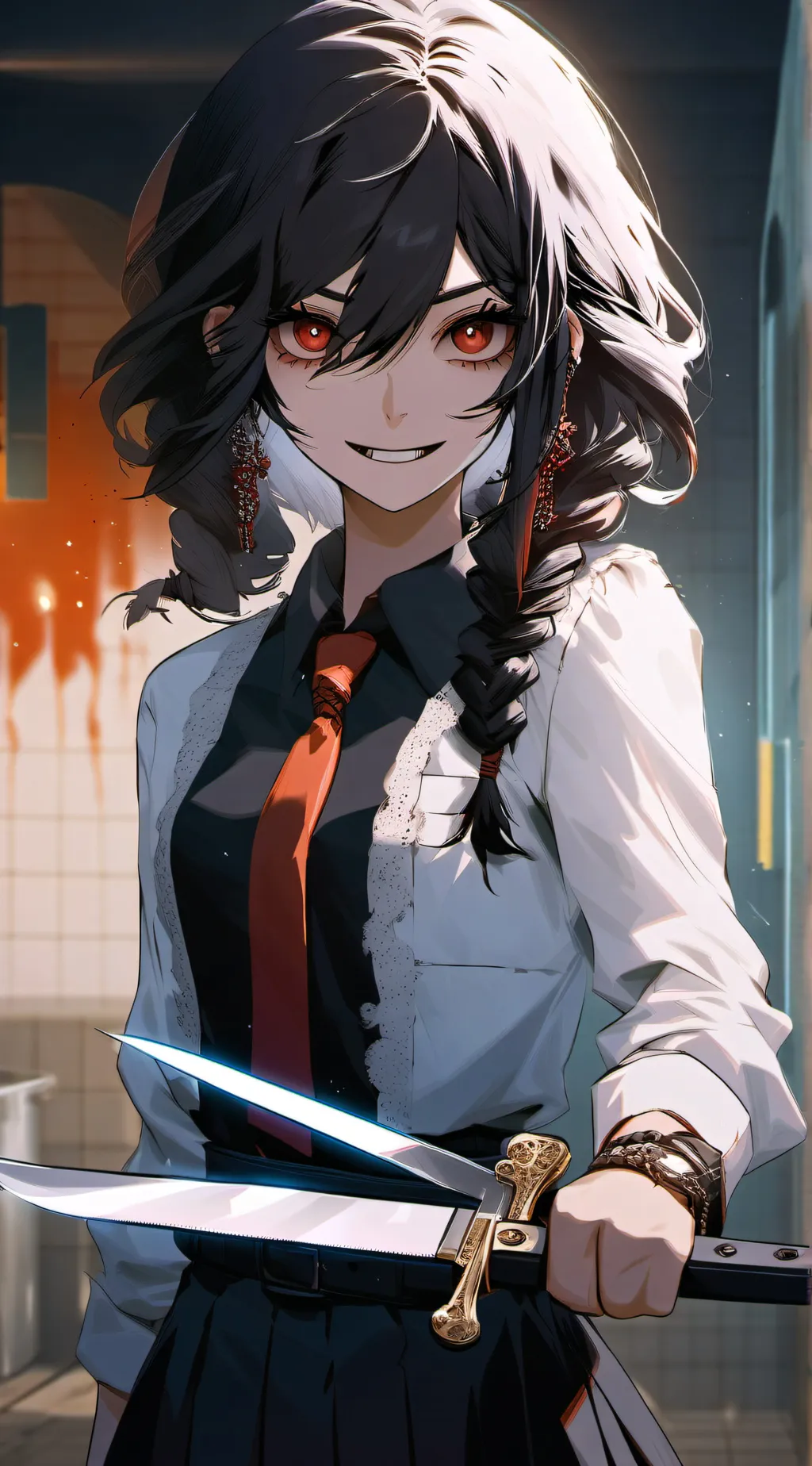 ai character: Lily  background