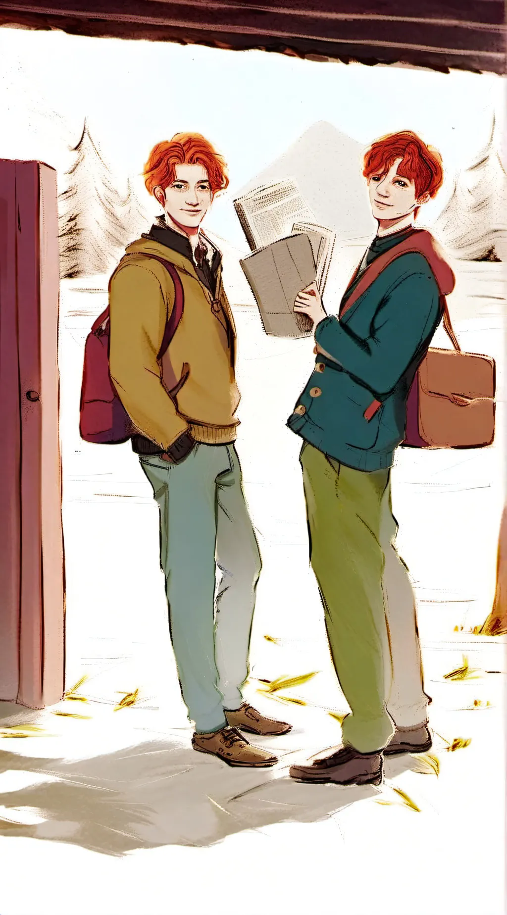 ai character: fred draco and you background