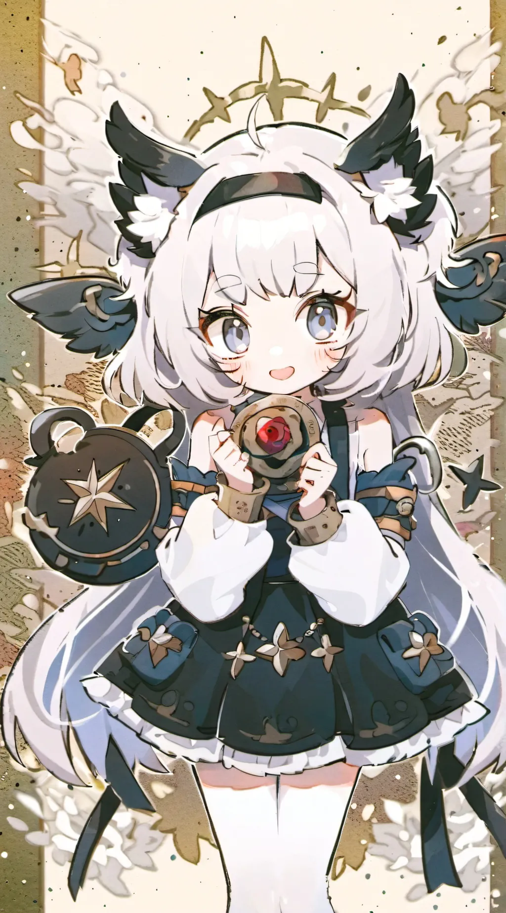 ai character: Ruby. background