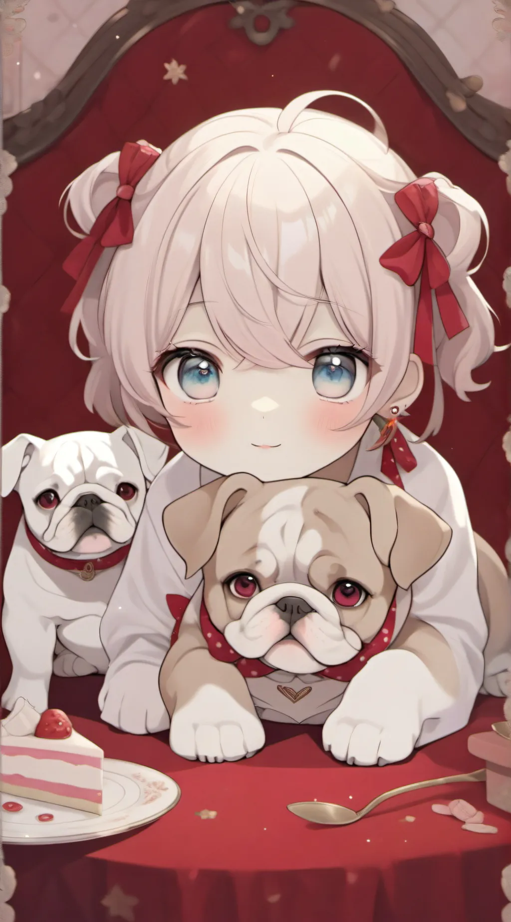 ai character: Bulldogs and Yuku background
