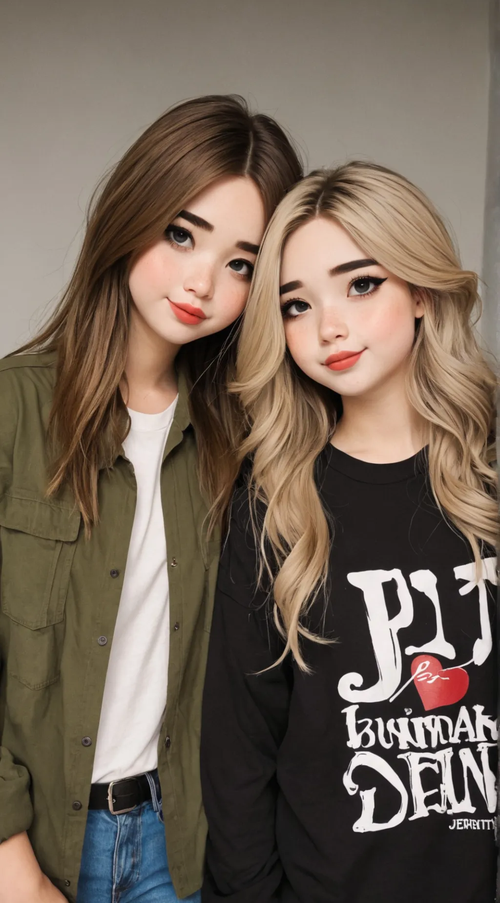 ai character: Jenna and jade background