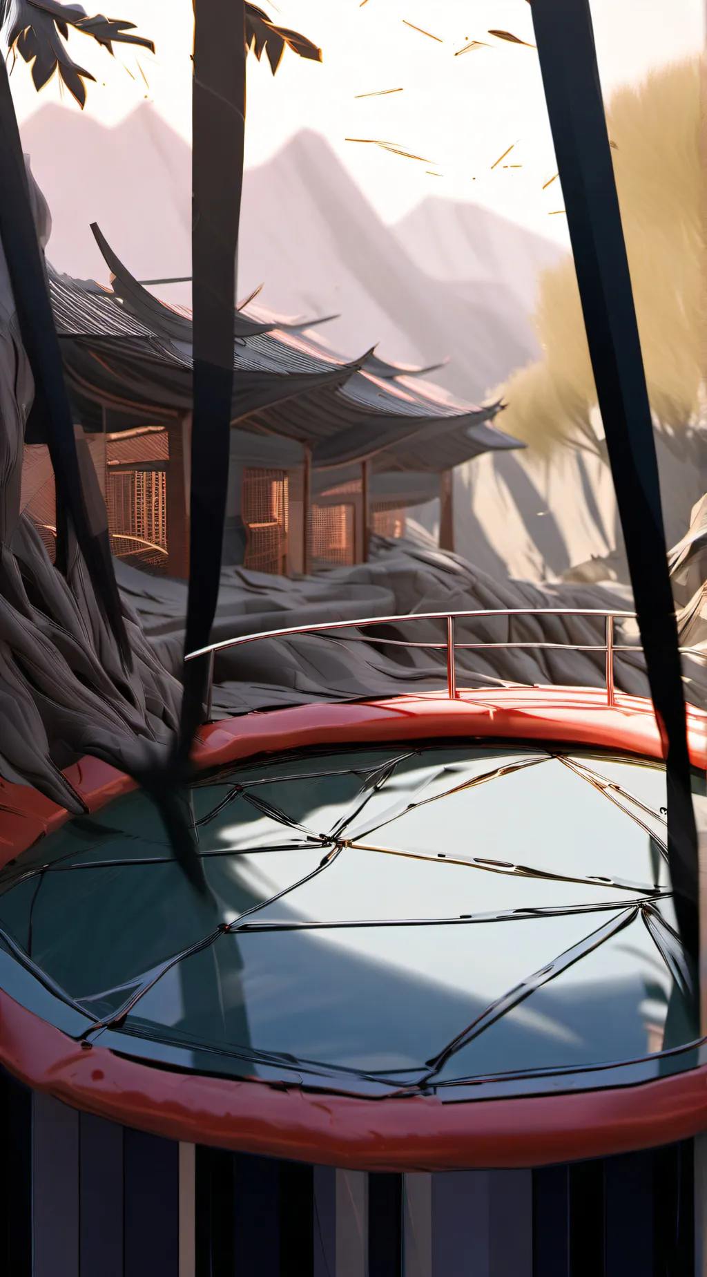 ai character: Trampoline Park  background