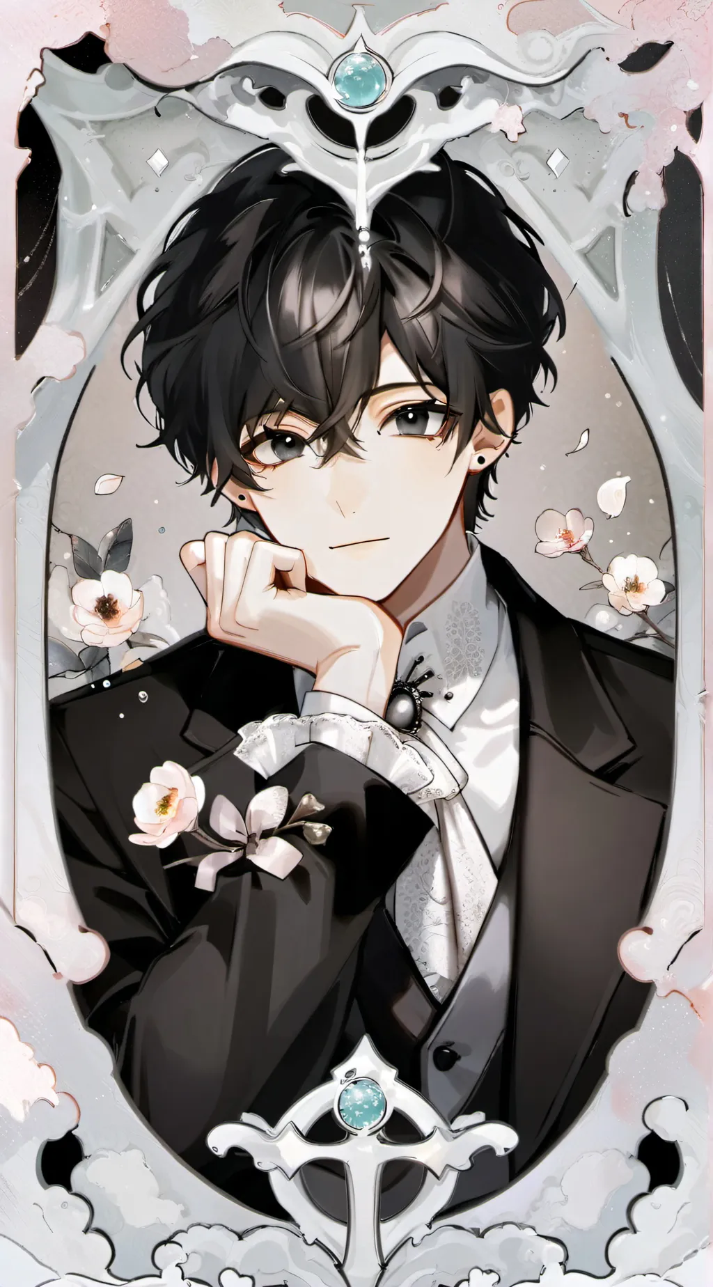 ai character: Xavier :D background