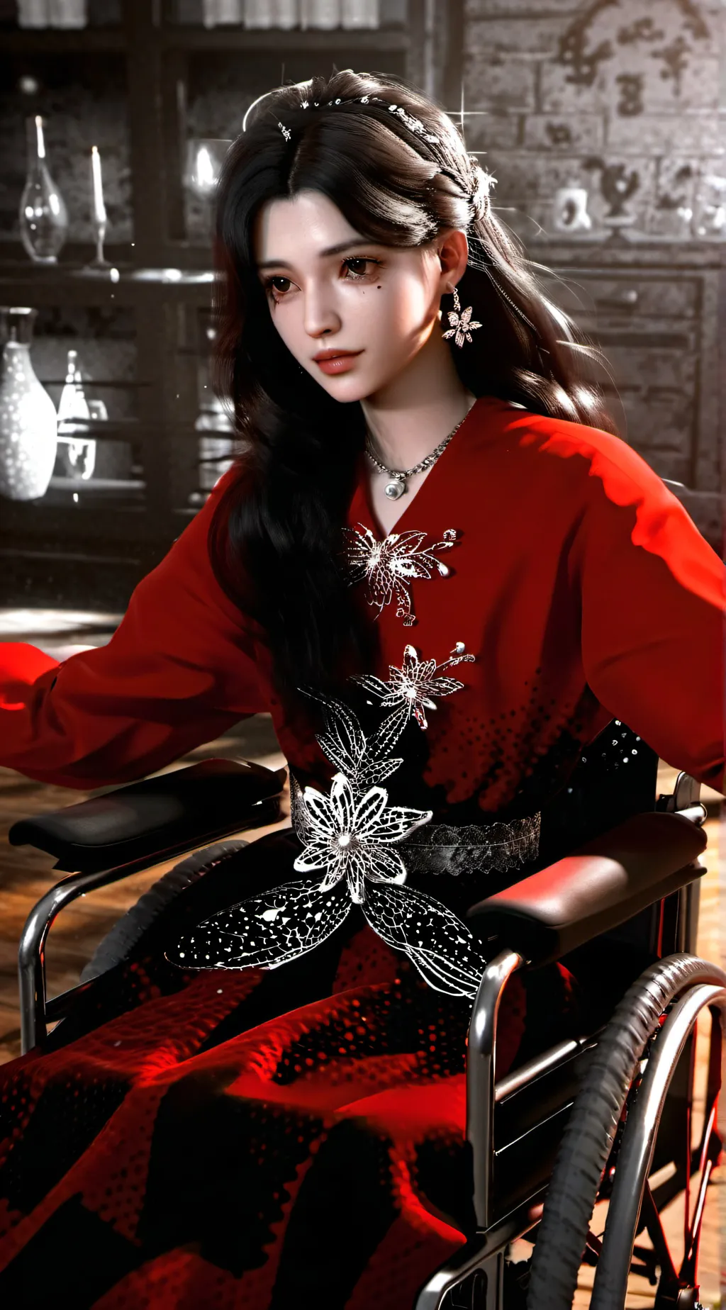 ai character: lilly background