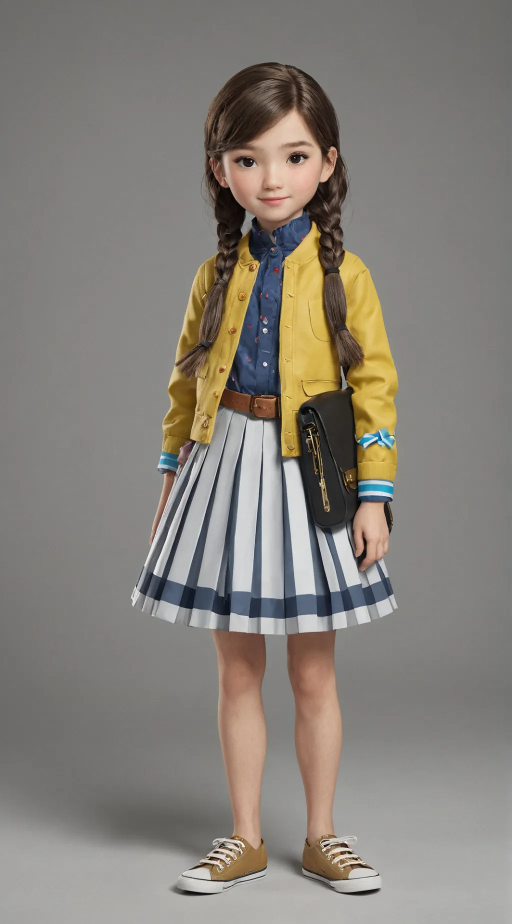 ai character: nina  background