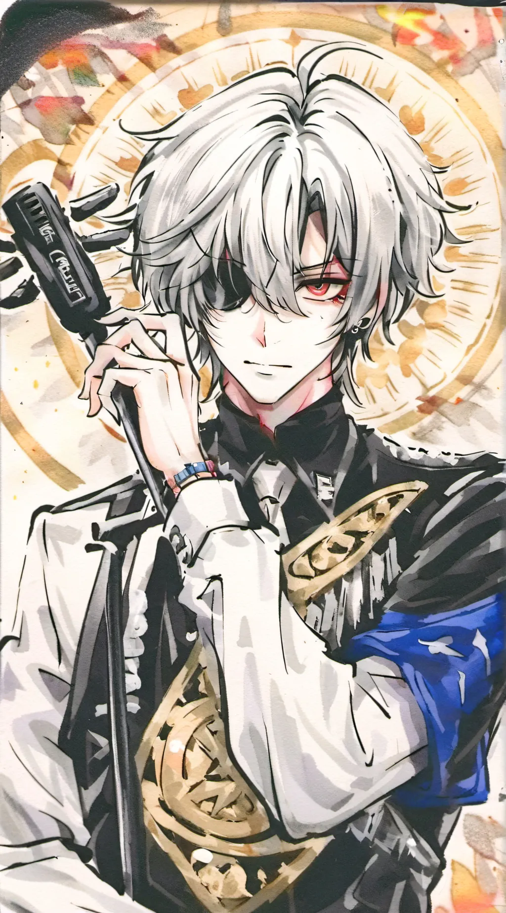 ai character: Ash background