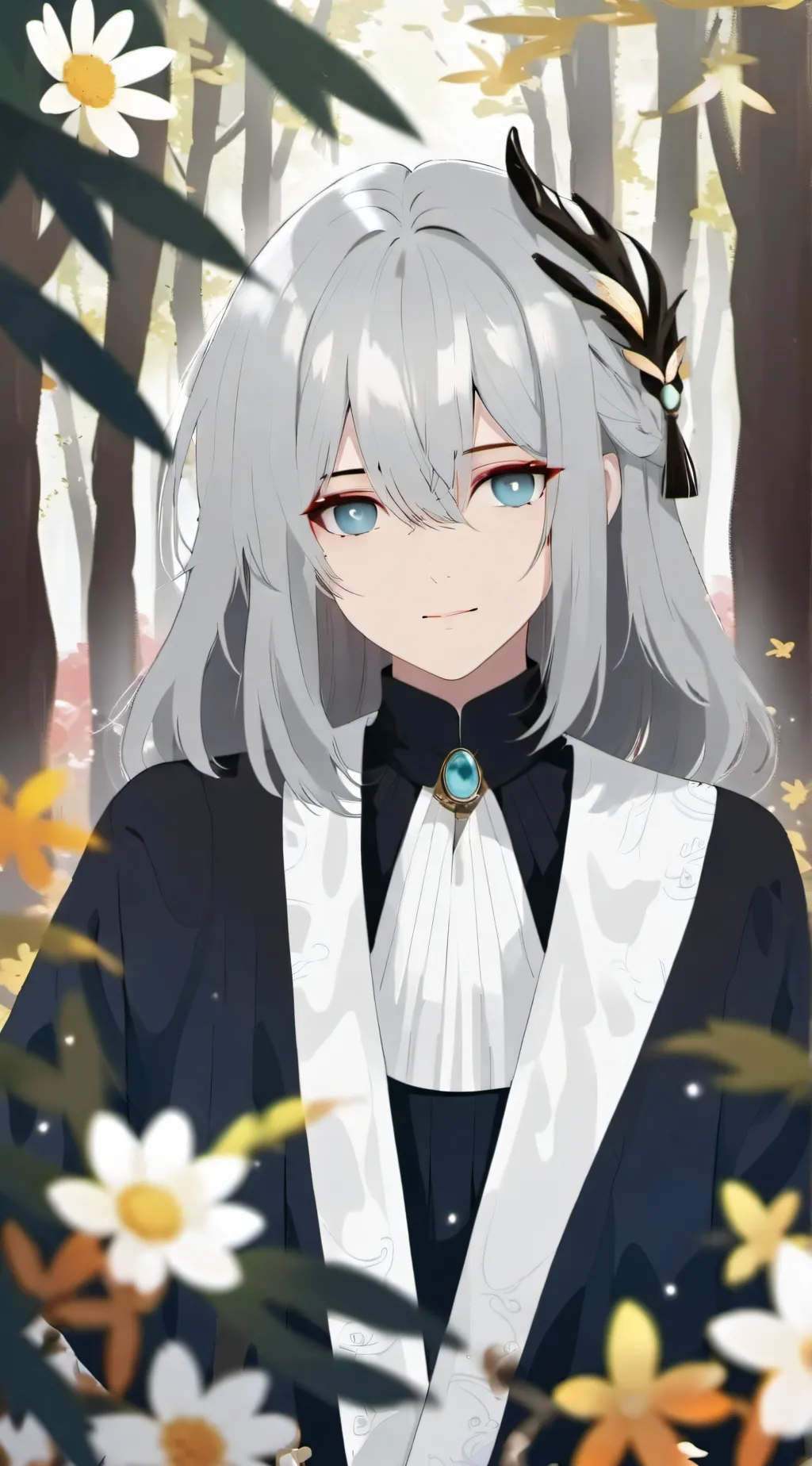 ai character: finish the lyrics background