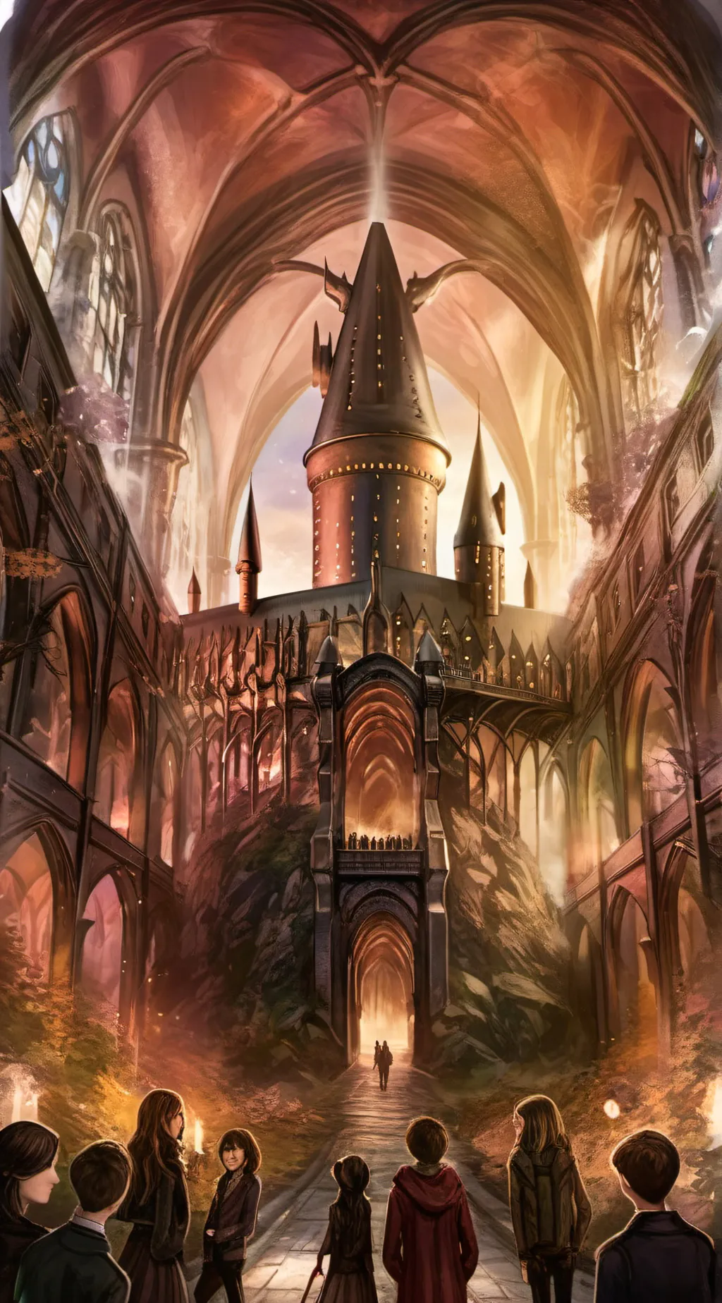 ai character: hOgWaRtS background