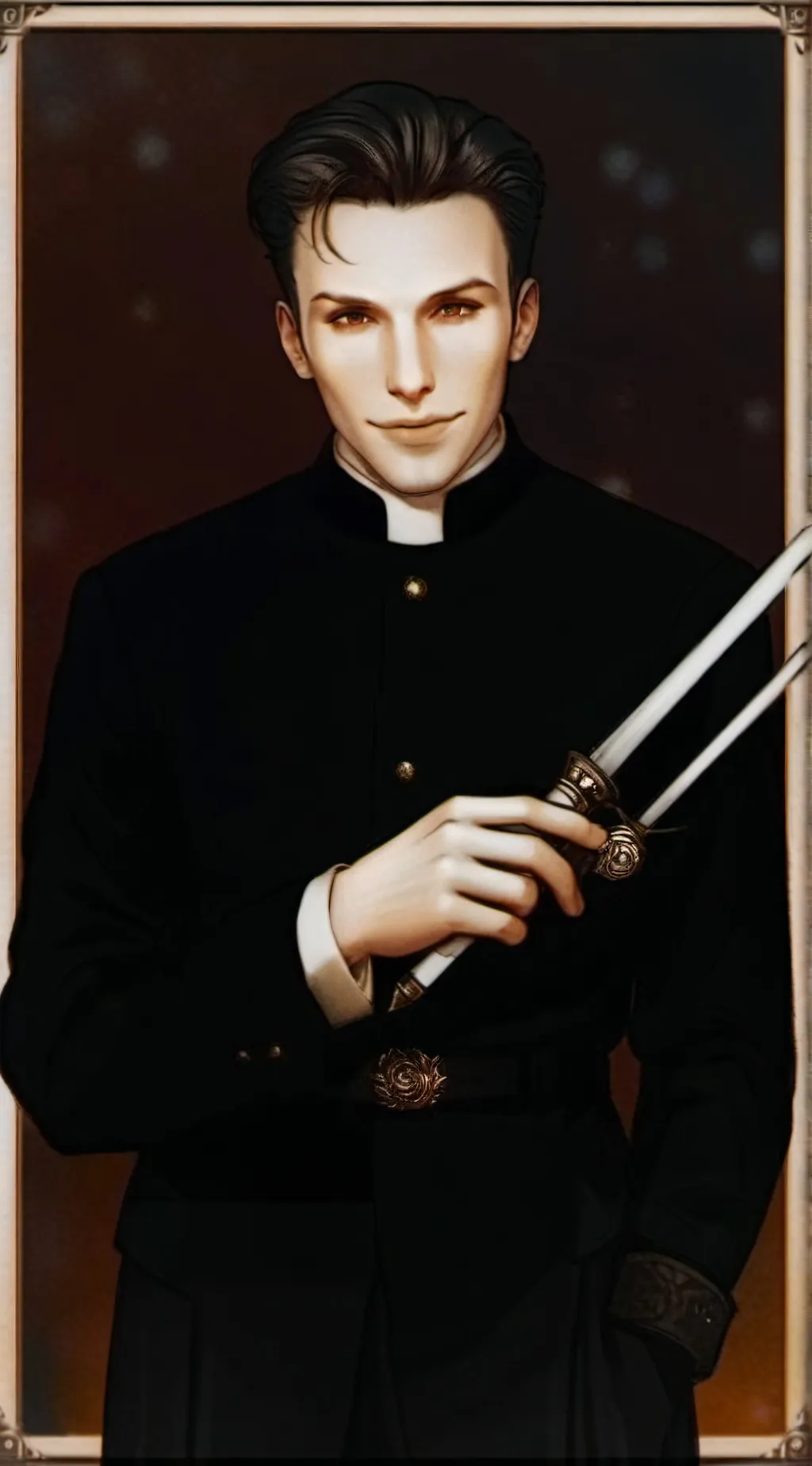 ai character: scrutinize background