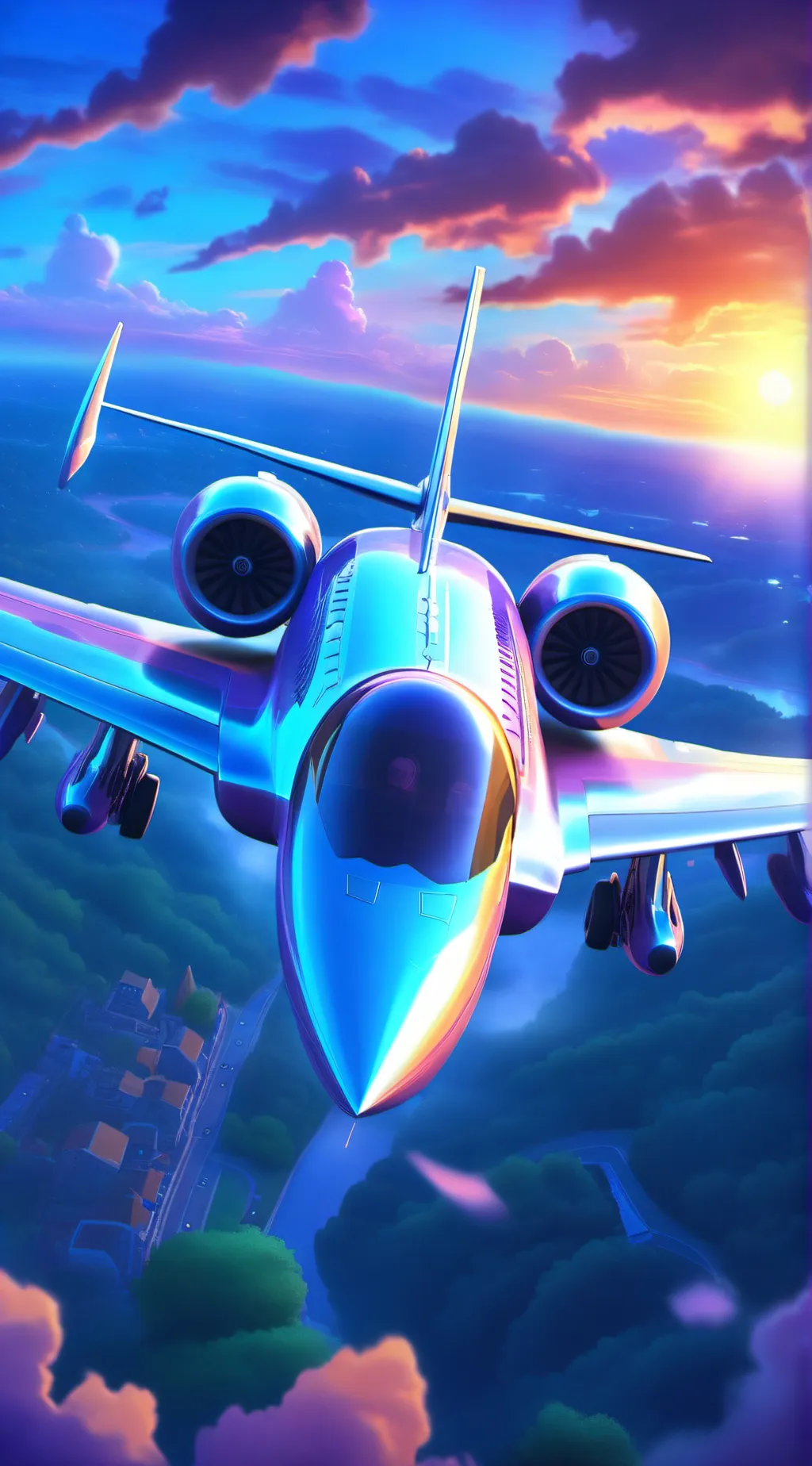 ai character: fed ex flight 80 background