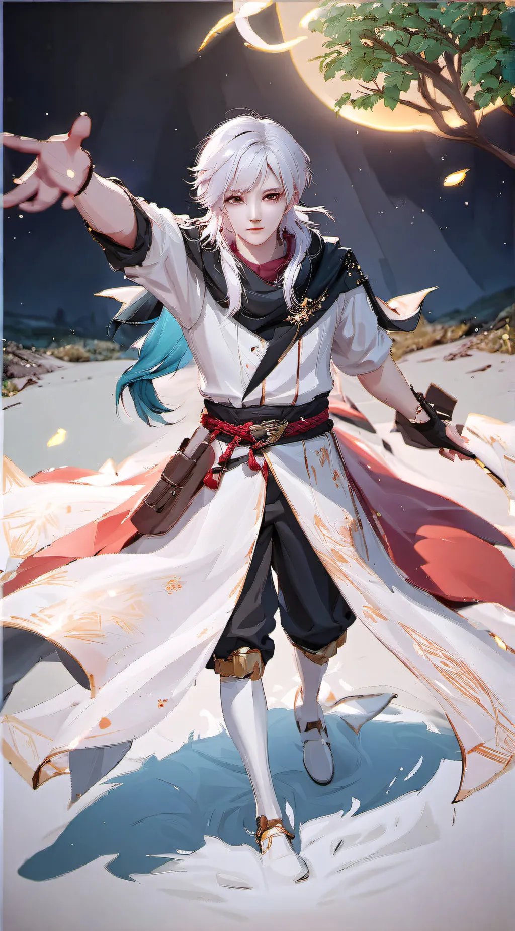 ai character: naruto's secret  background