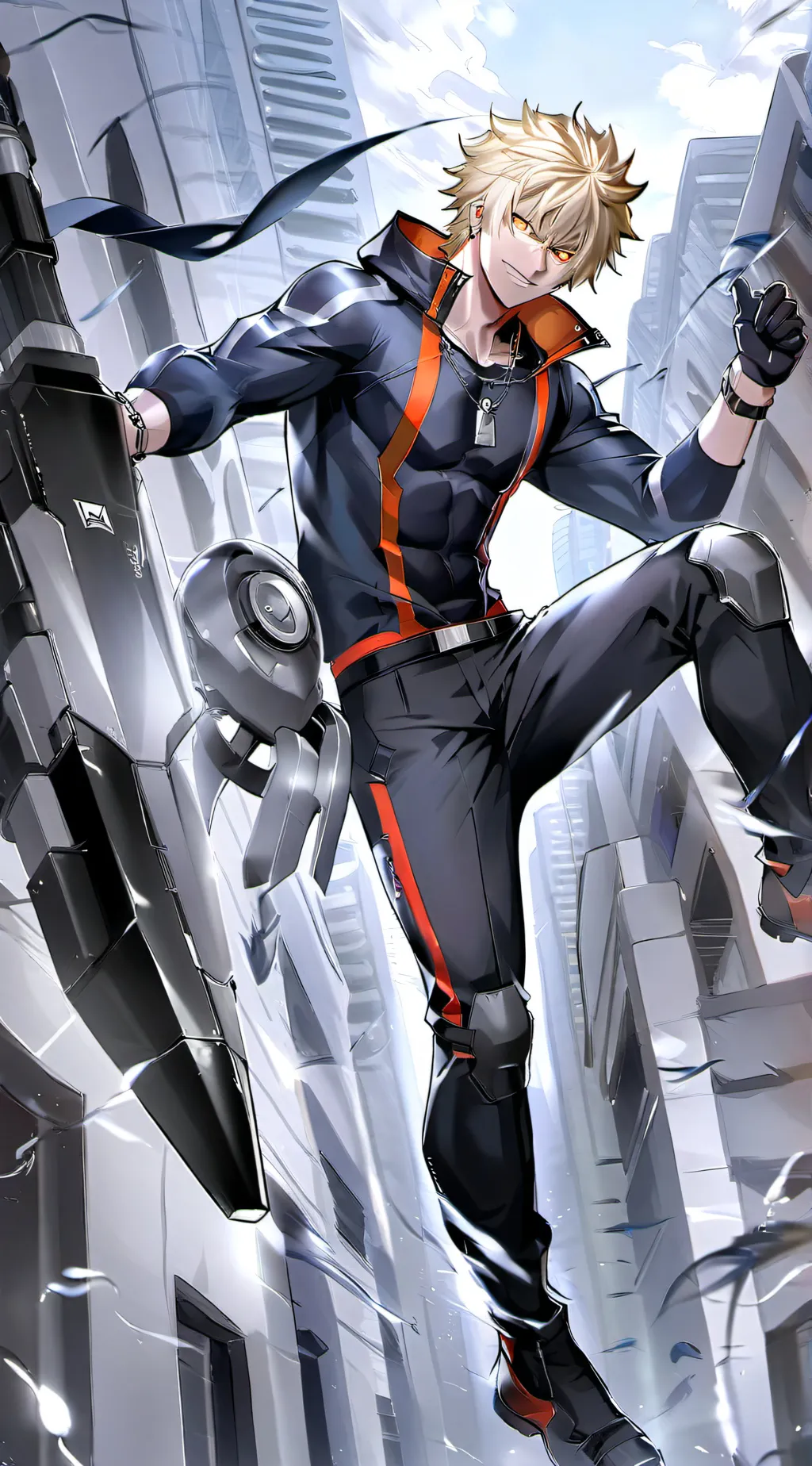 ai character: bakugo background