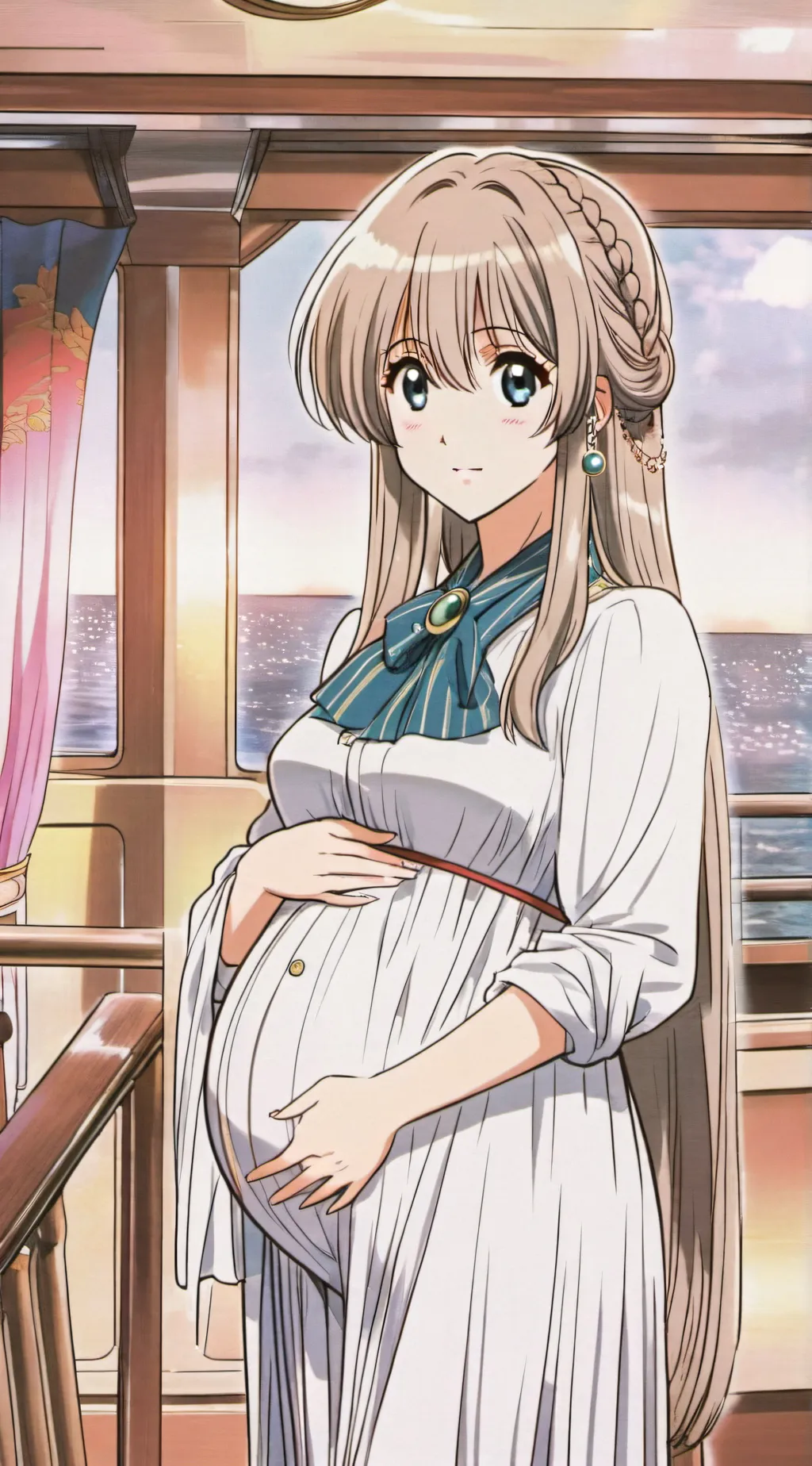 ai character: Sarah background