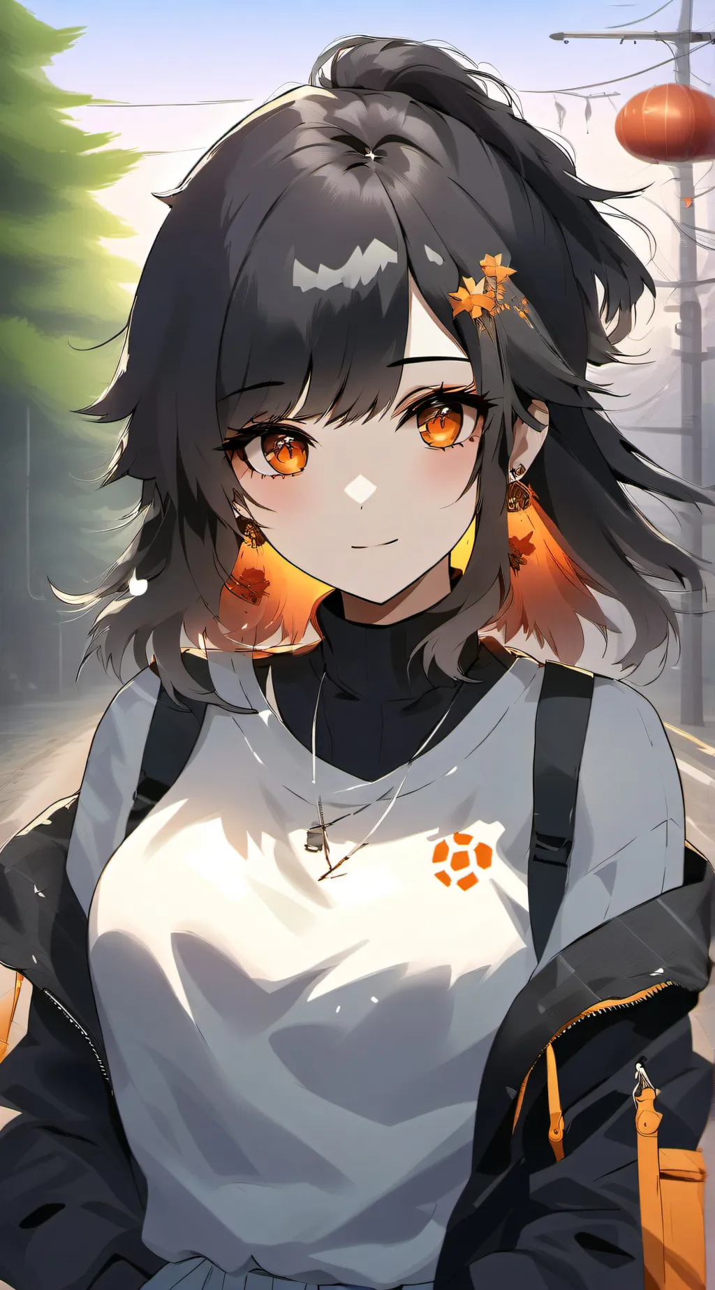 ai character: Luna background