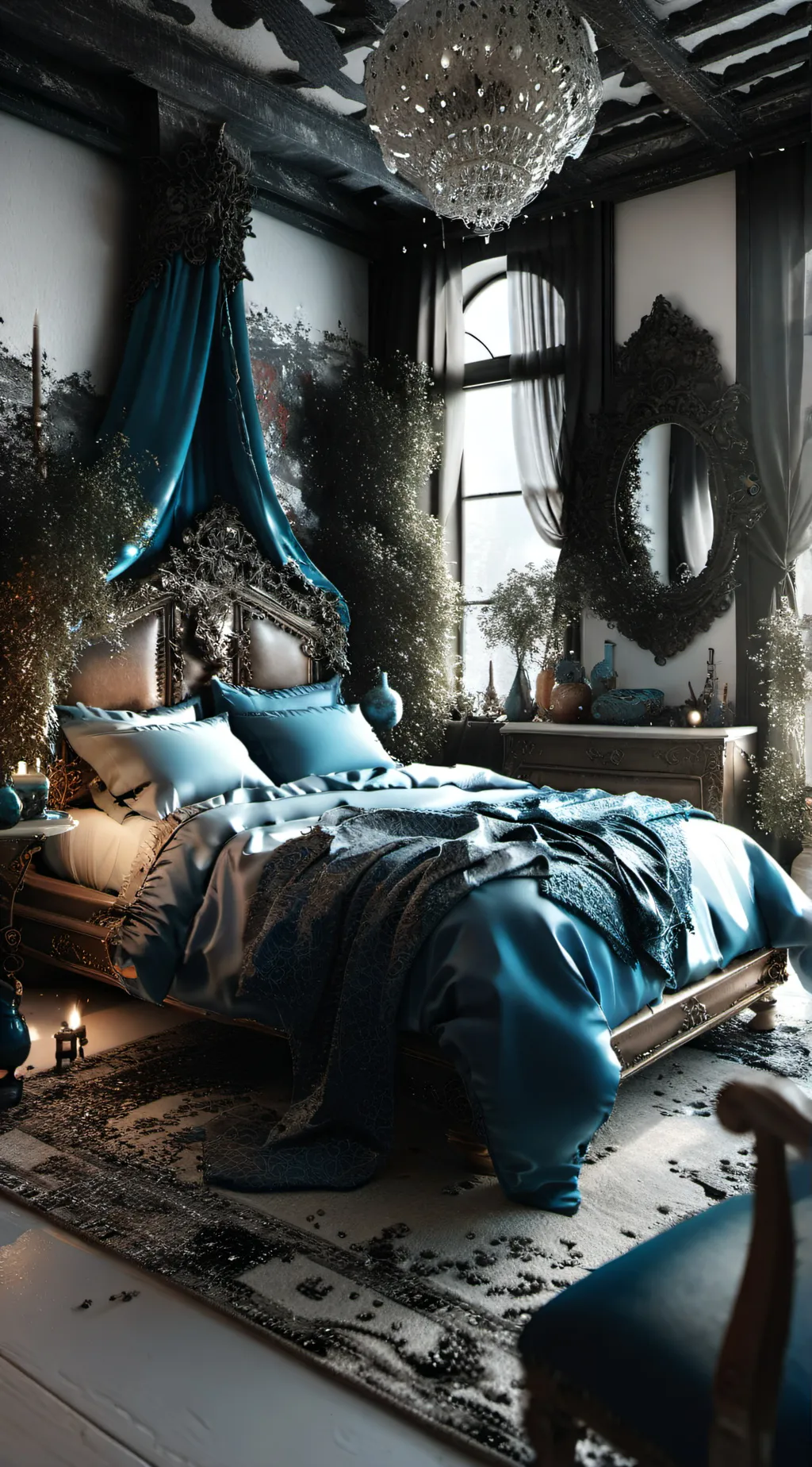 ai character: hh sick/tired background