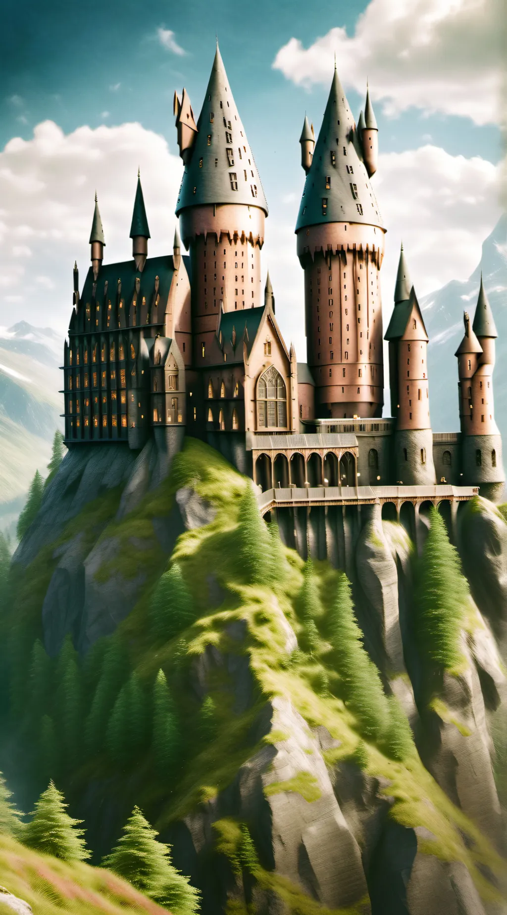 ai character: hogwarts  background