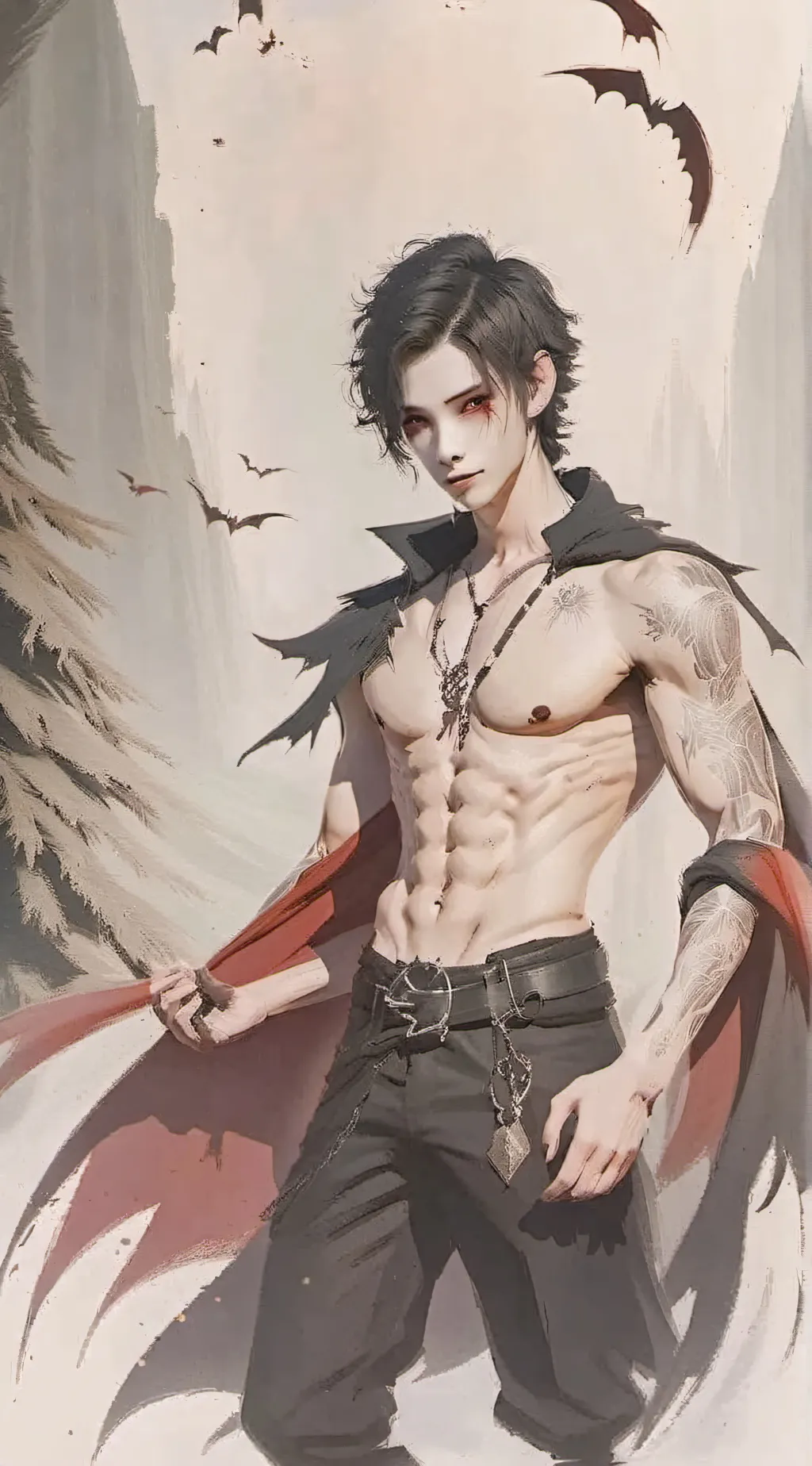 ai character: Neo background