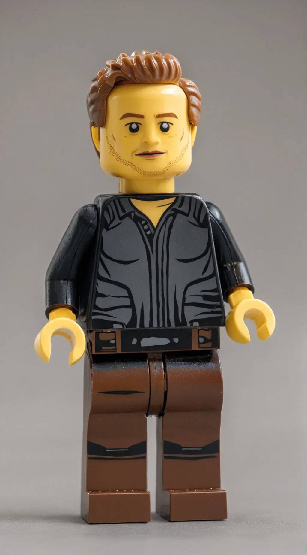 ai character: Elon LEGO musk background