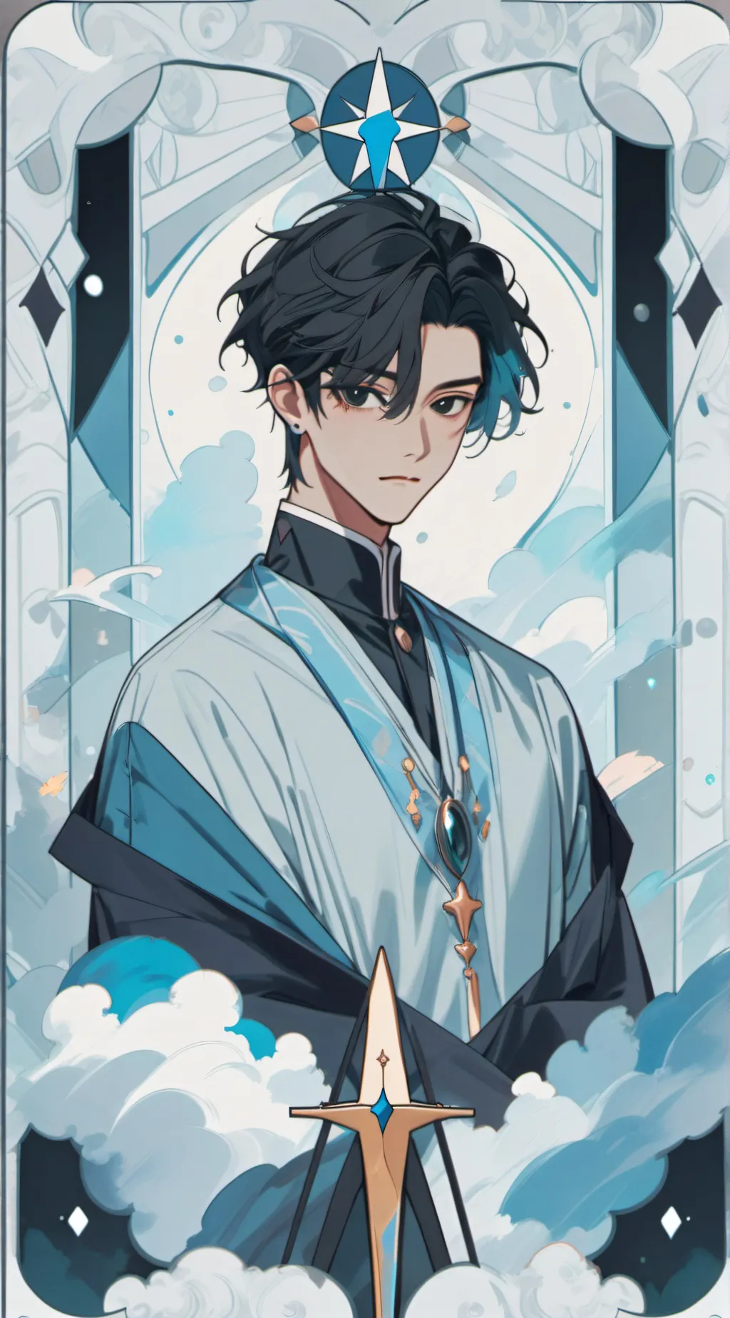 ai character: everkist  background