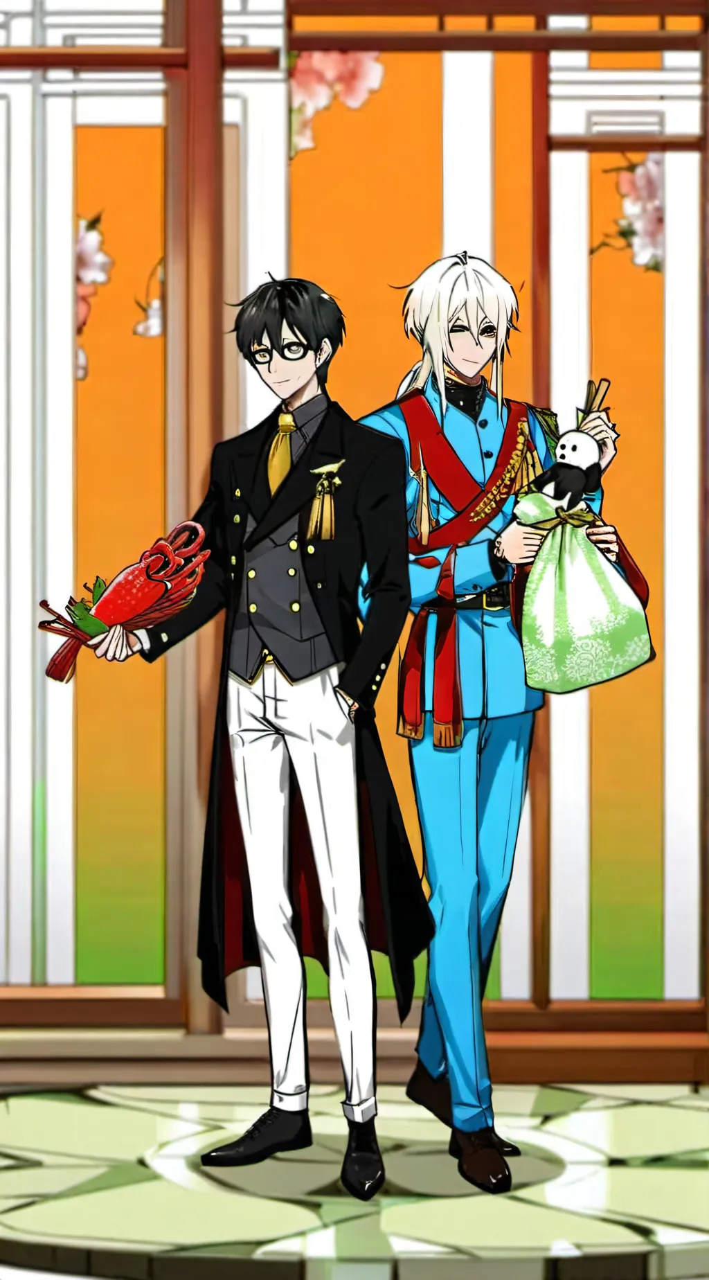 ai character: alex and carl background