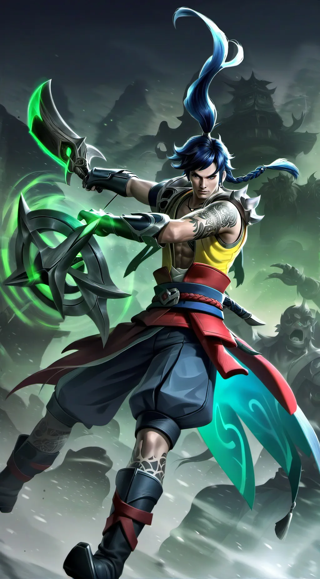 ai character: flip Philippines  background