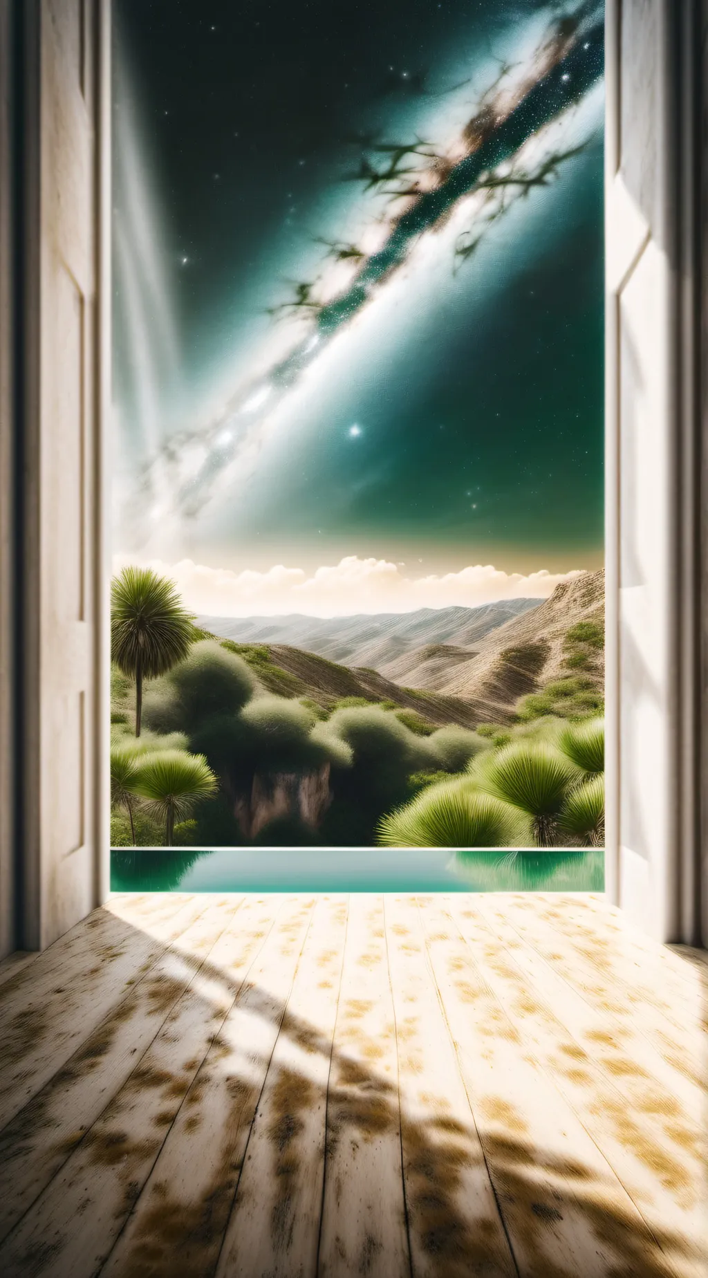 ai character: plano temporal background