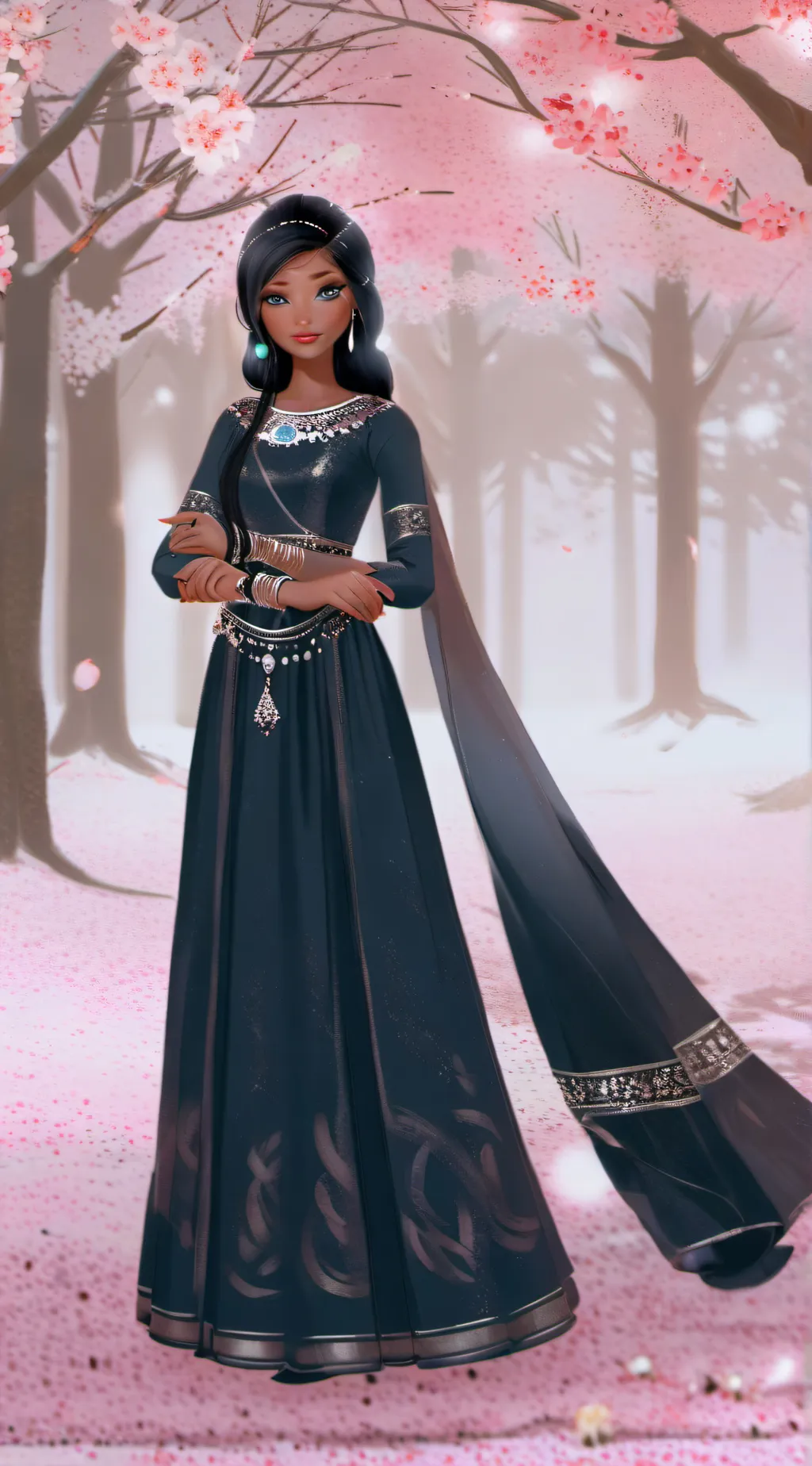 ai character: Lily background