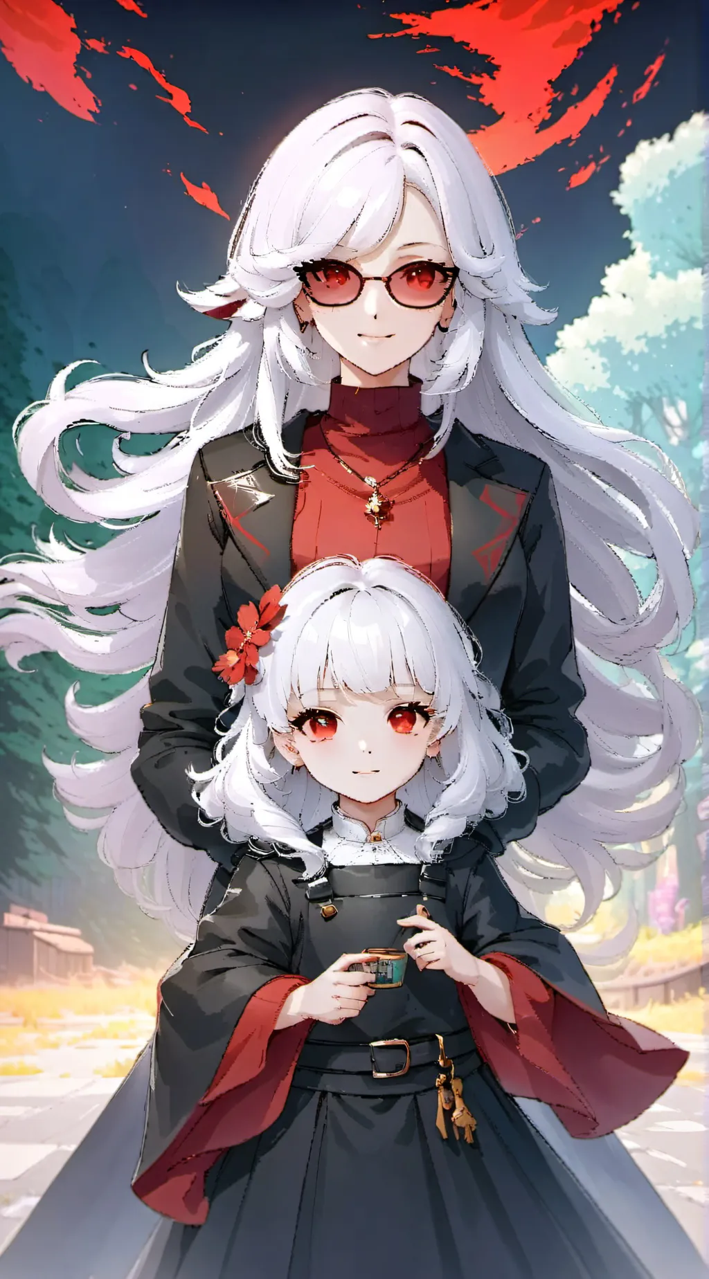 ai character: sikiya but older  background