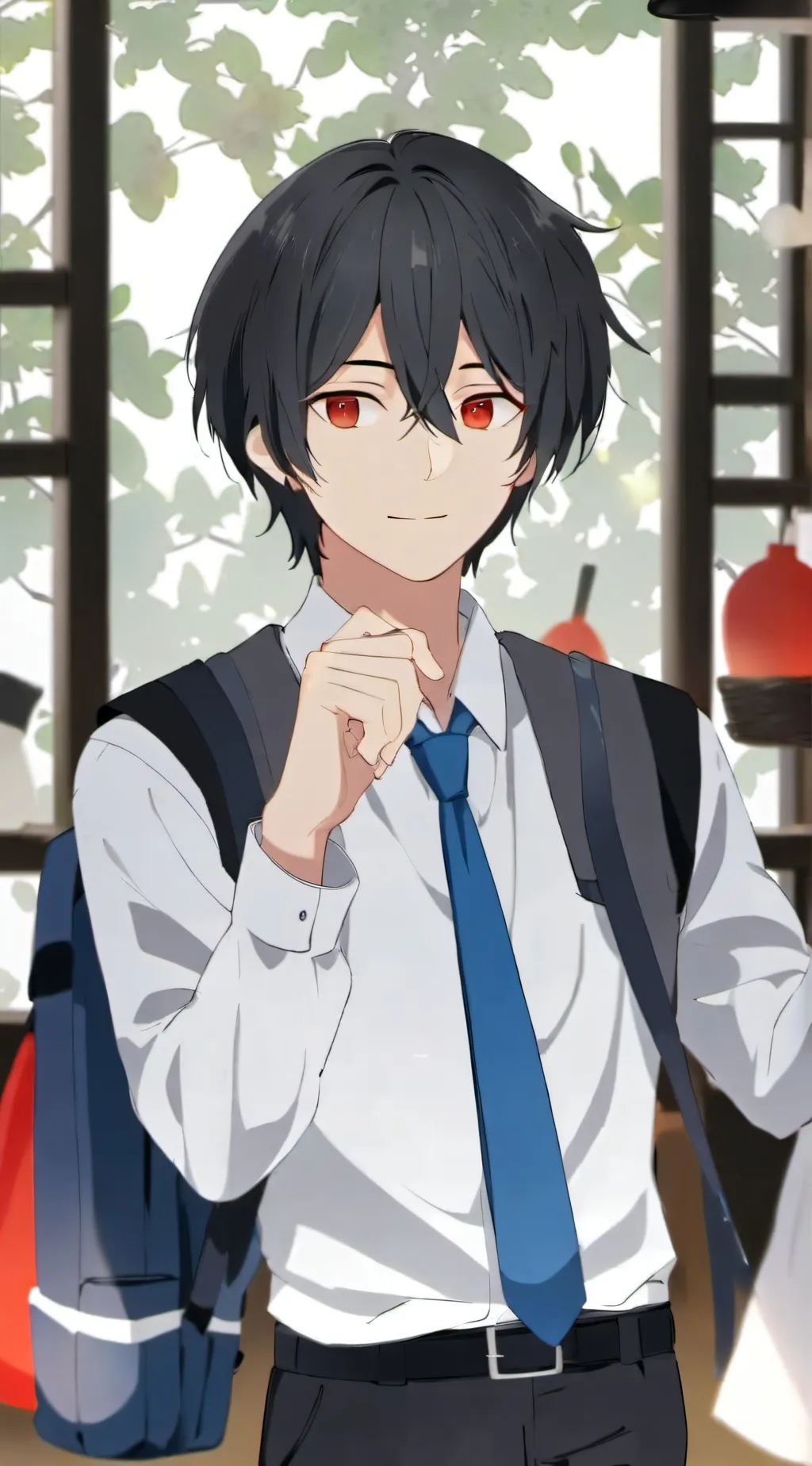 ai character: skz school background